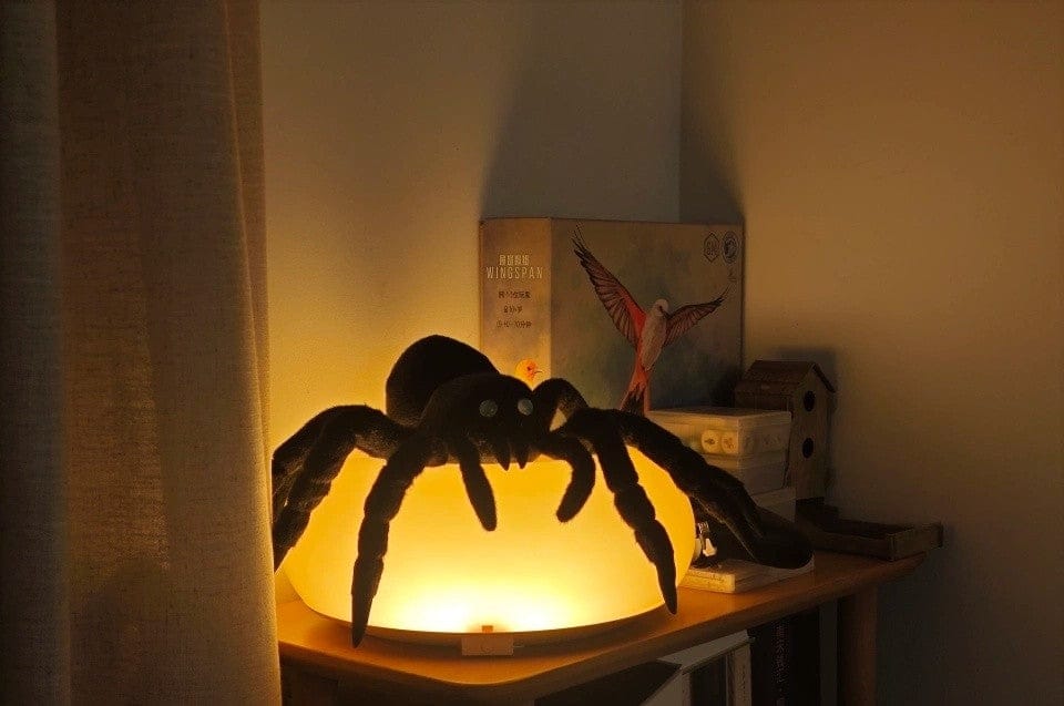 Customer photo review of Mexican Giant Red Knee Tarantula Plush – Lifelike and Soft Stuffed Toy for Spider Lovers