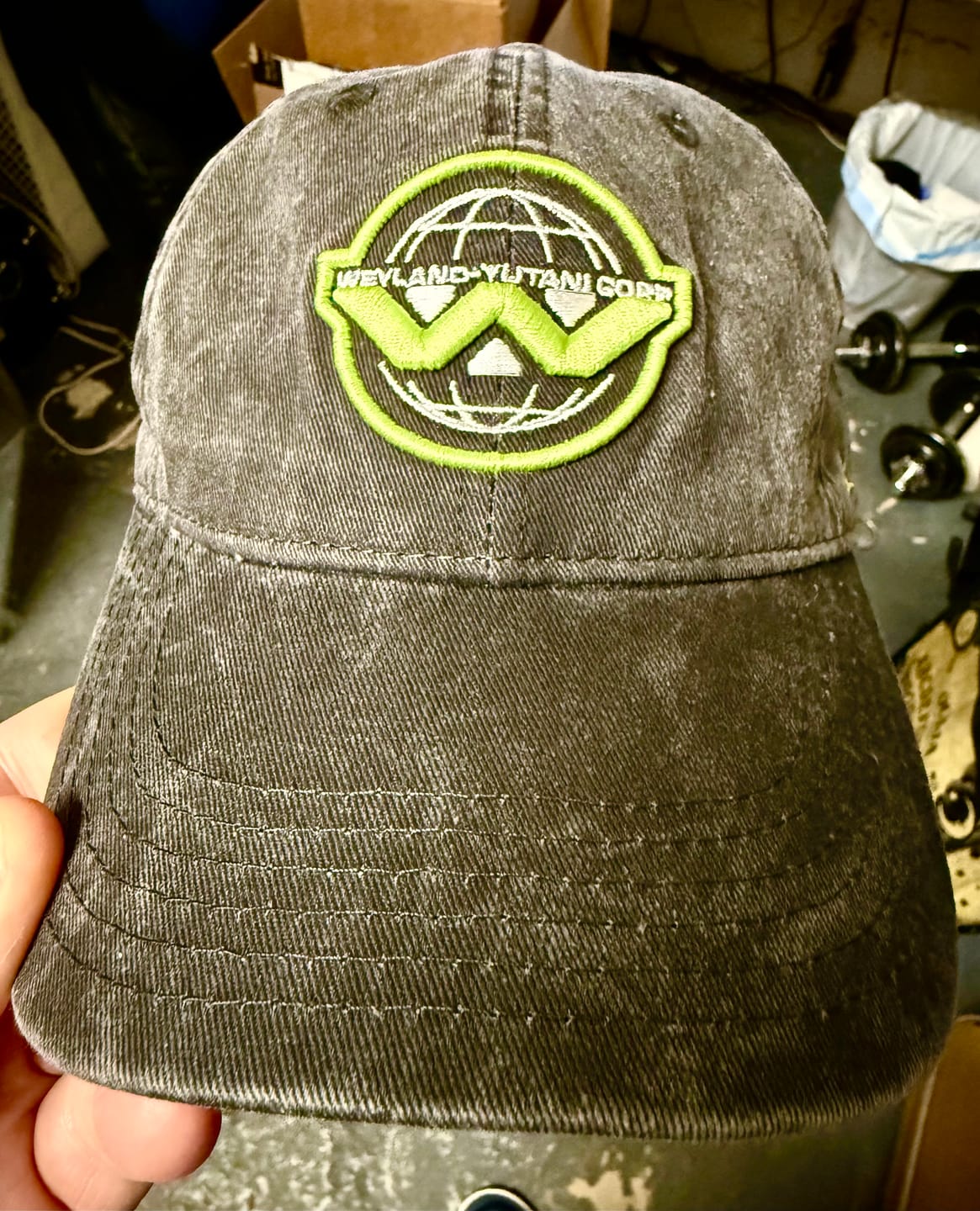 Customer photo review of Alien "Weyland-Yutani Corp" – Dad Hat