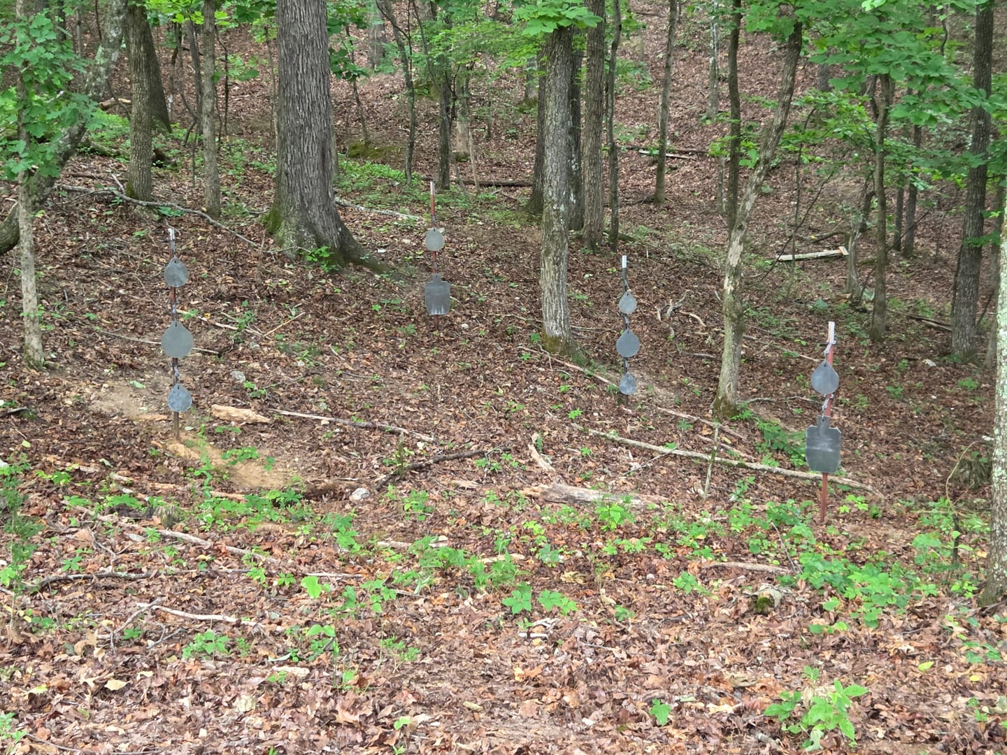 Customer photo review of AR500 Steel Target Hanging Hooks