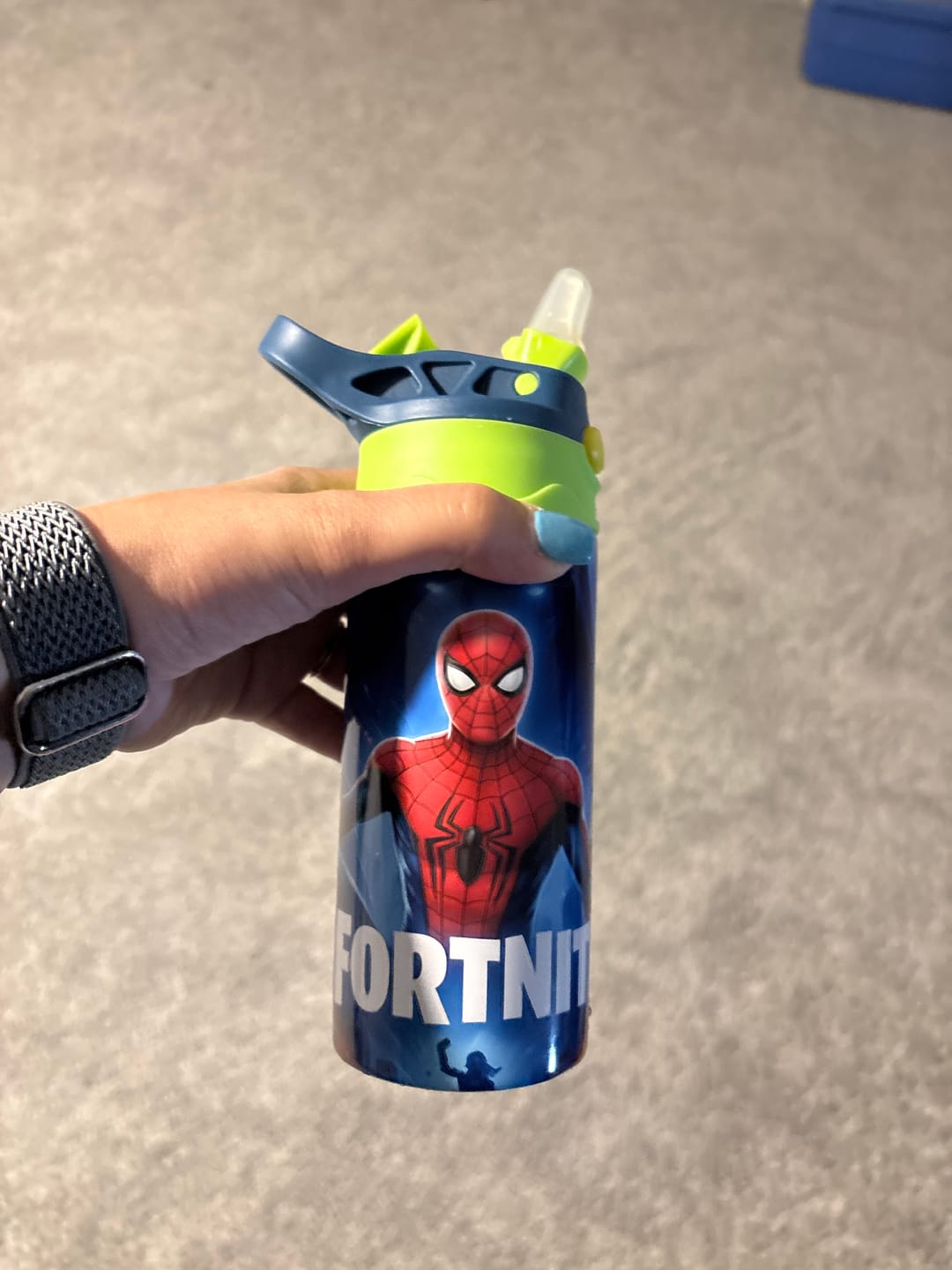 Customer photo review of Kids 12oz Fliptop Sublimation Cup