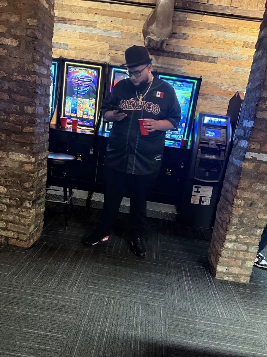 Customer photo review of Mexico Heritage Custom Baseball Jersey