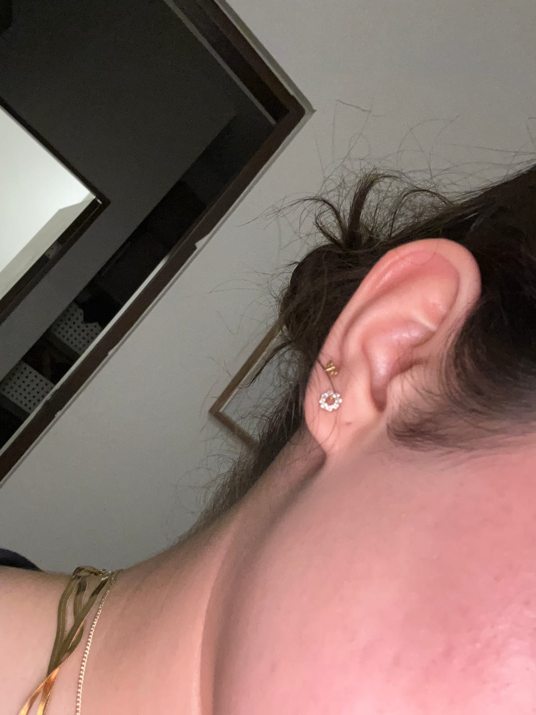 Customer photo review of Aretes Primera Perforacion Acero Inoxidable