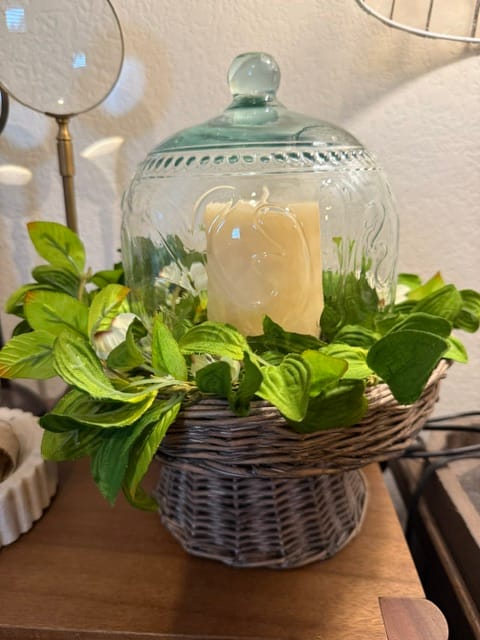 Customer photo review of Dogwood Floral Candle Ring