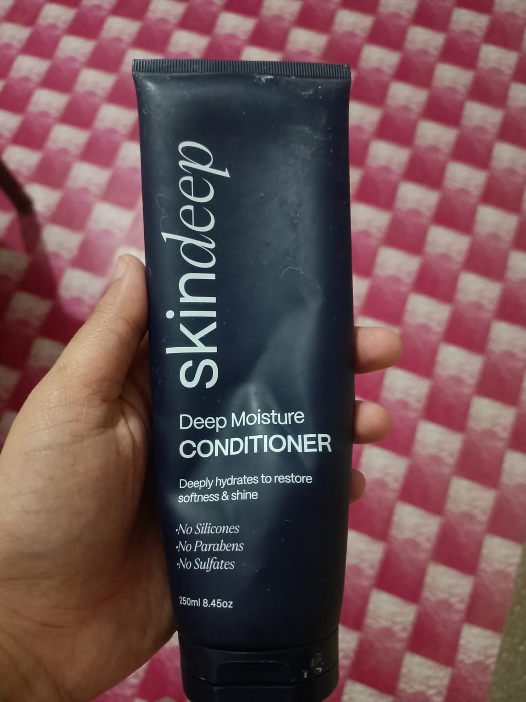 Customer photo review of DEEP MOISTURE CONDITIONER - with Silk Protein+Pro Vit B5