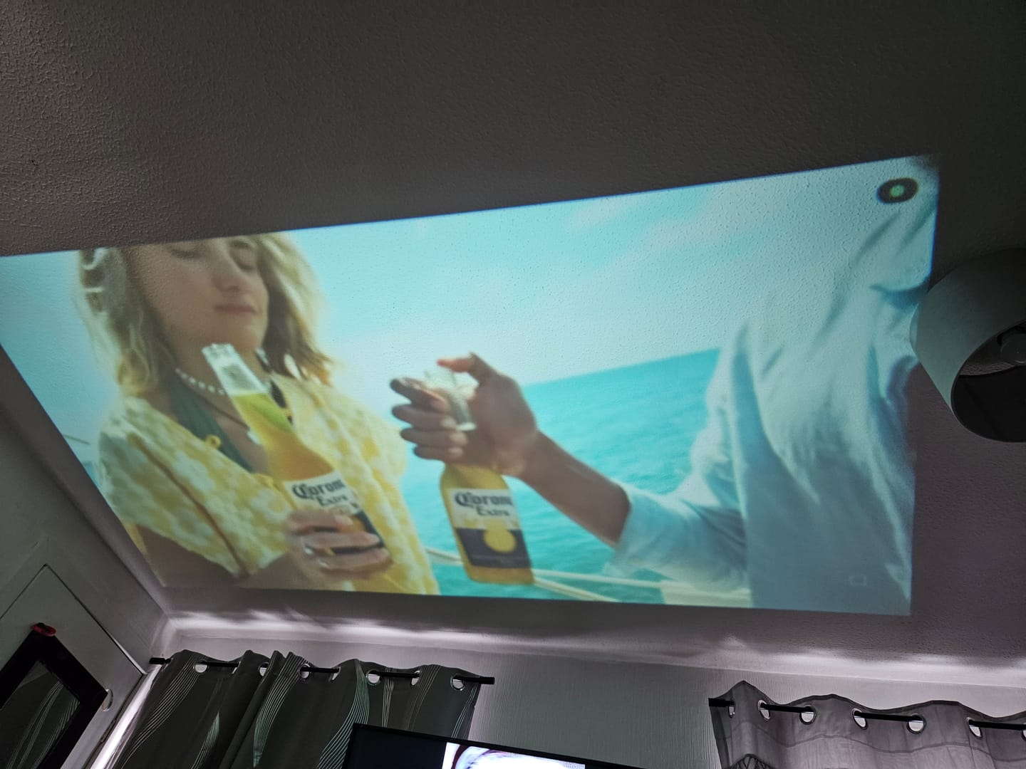 Customer photo review of CineMaster Pro® - 4K Smart Projector