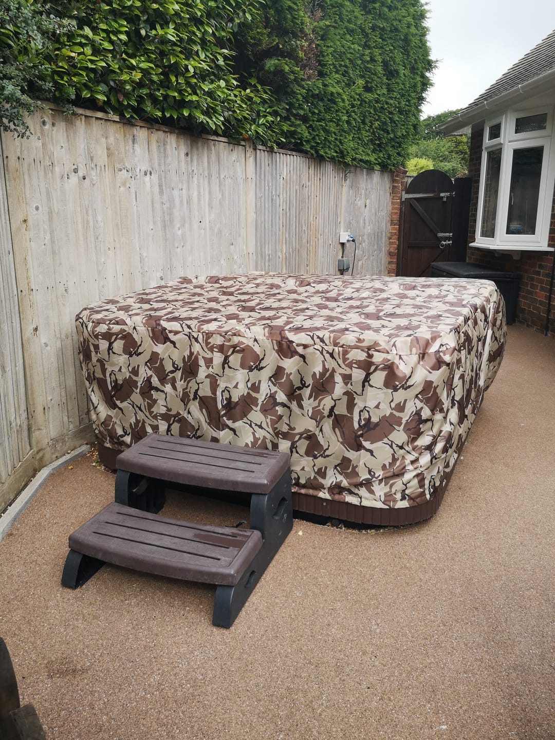 Customer photo review of Water Resistant Camouflage Ripstop Fabric