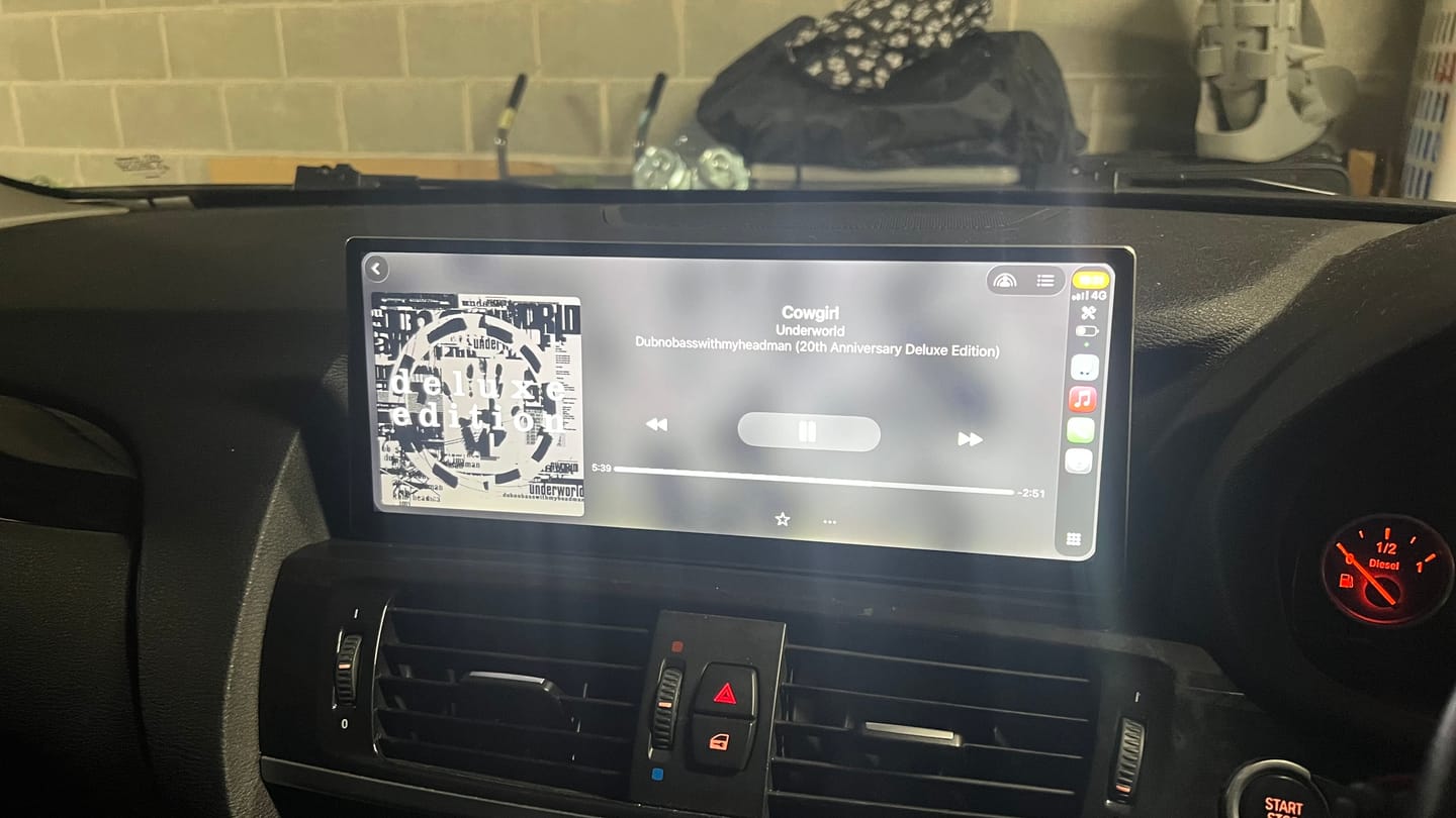 Customer photo review of BMW X3/X4 | F25/F26 | 10.25"/12.3" Linux CarPlay/Android Touchscreen Display | 2010 - 2017