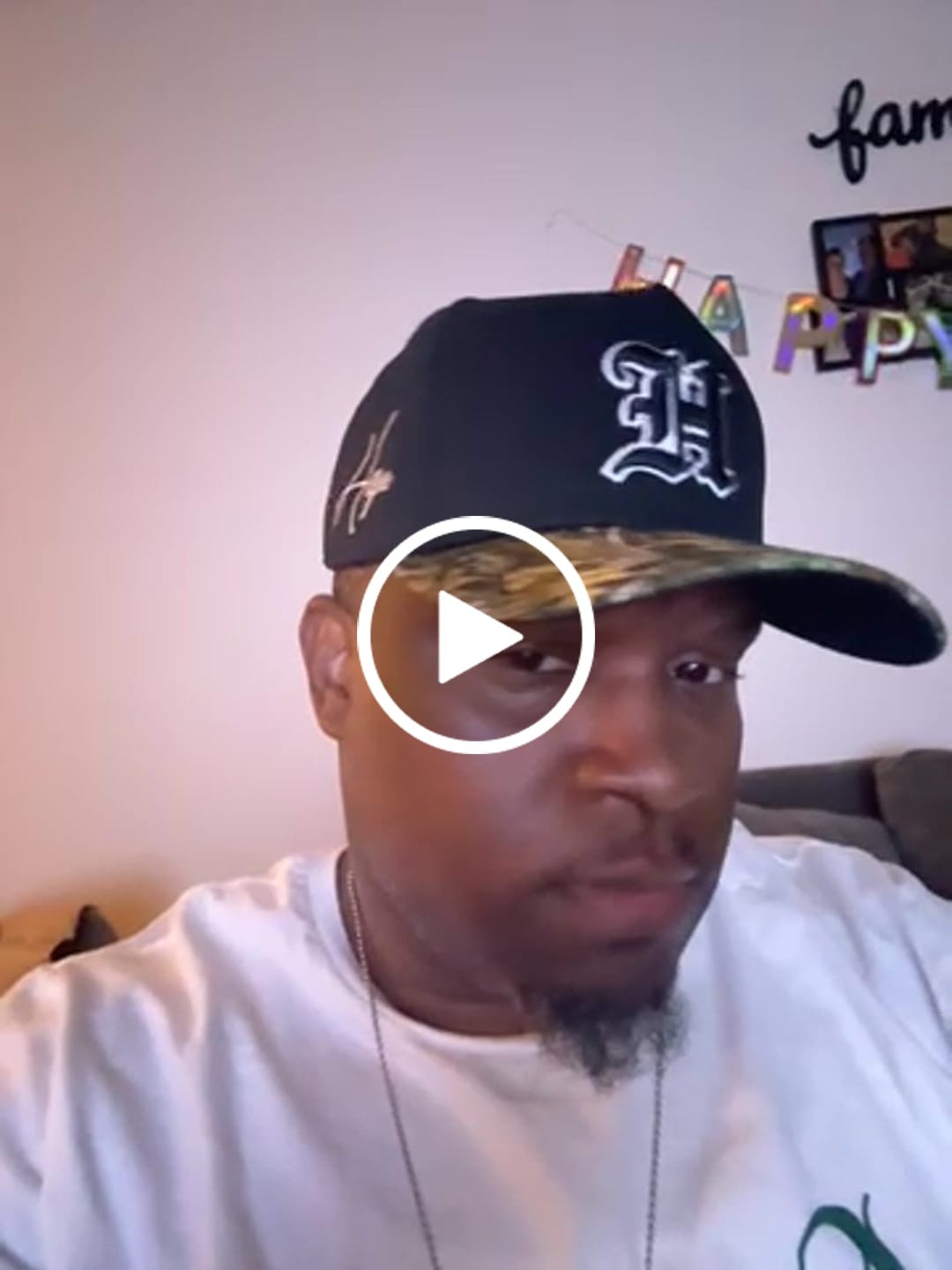 Customer video review of Black and Camo Brim