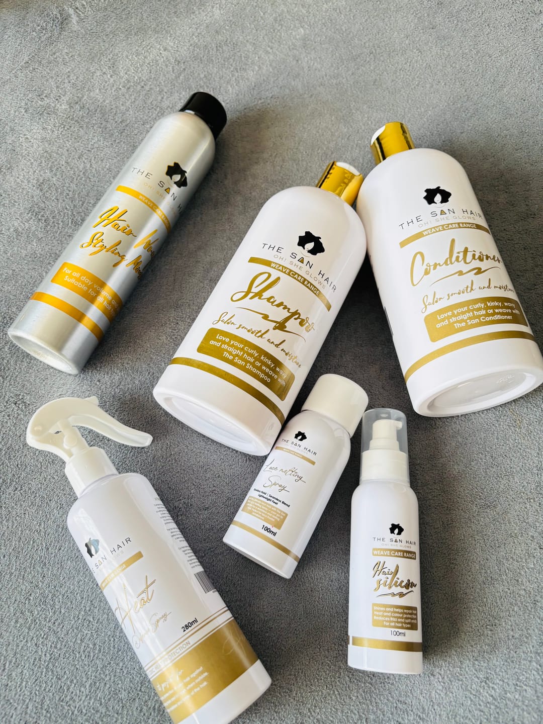 Customer photo review of Lace Melting Spray 100ml