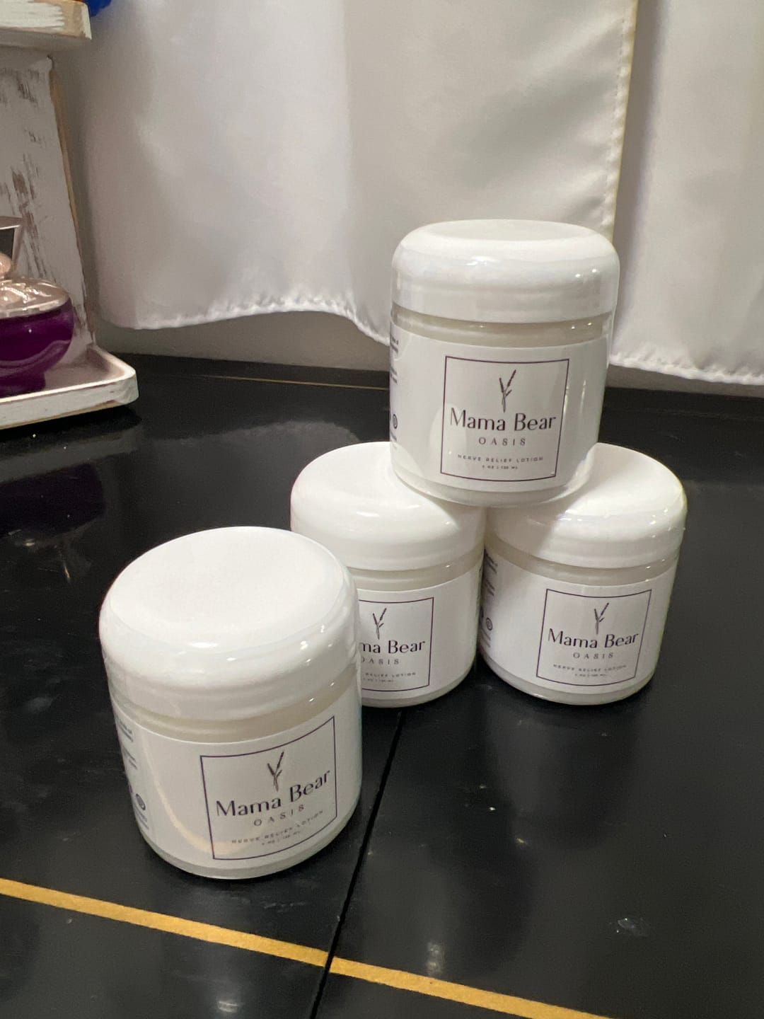 Customer photo review of The Original Mama Bear Nerve Relief Lotion