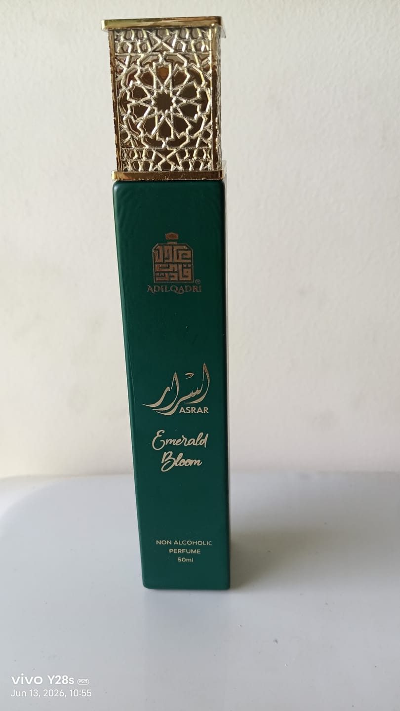 Customer photo review of Asrar Emerald Bloom Non Alcoholic Perfume Spray 50ml