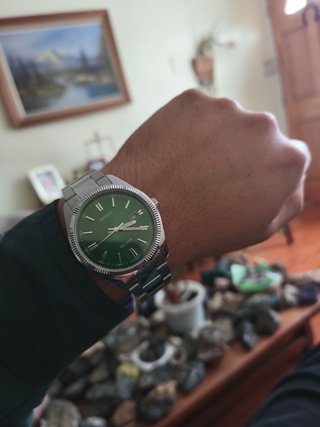 Customer photo review of Reloj Casio Análogo MTP-1302D-3AJF Verde 38,5mm JDM