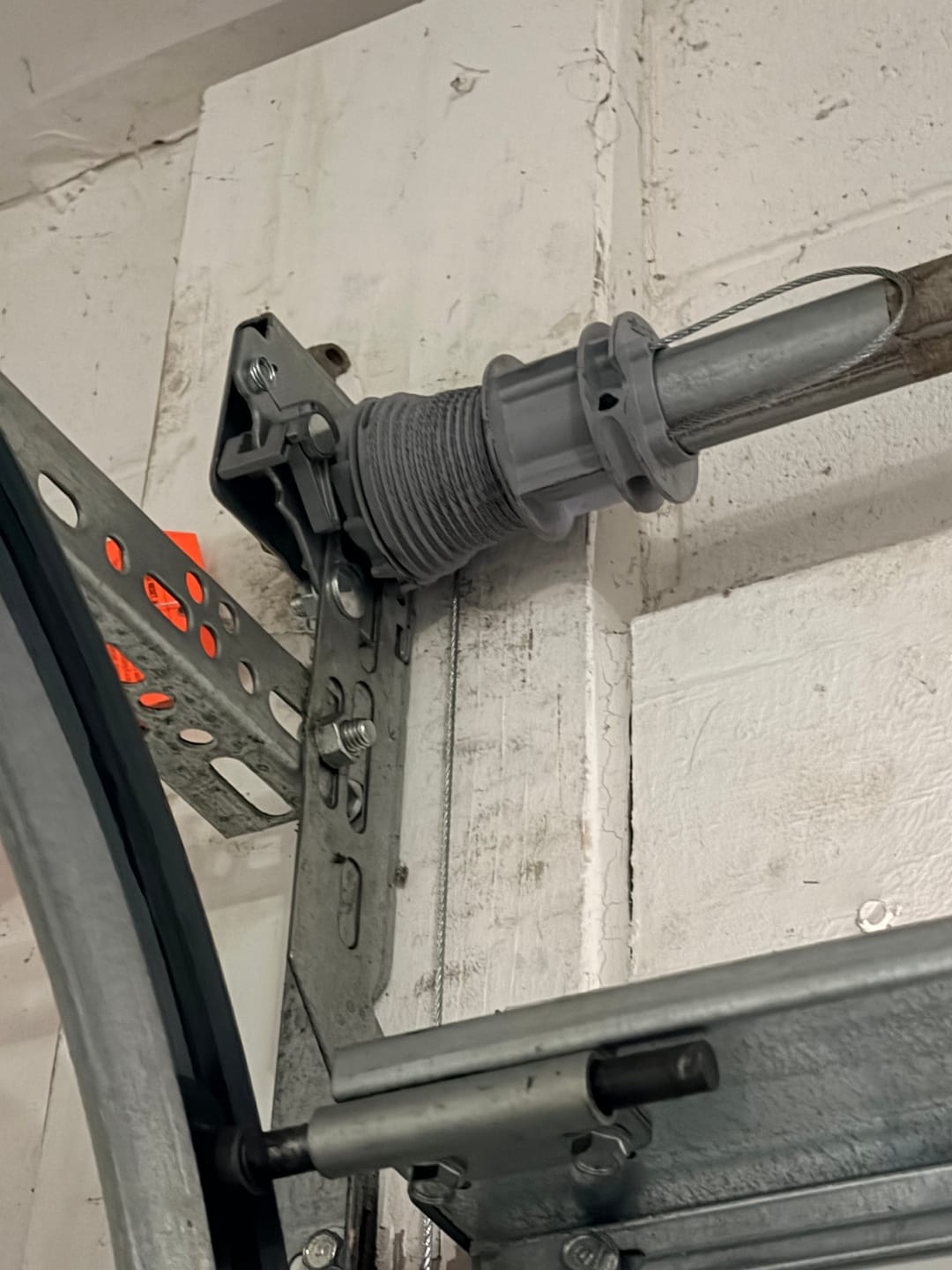 Customer photo review of Winding End Bracket Kit, Double Spring