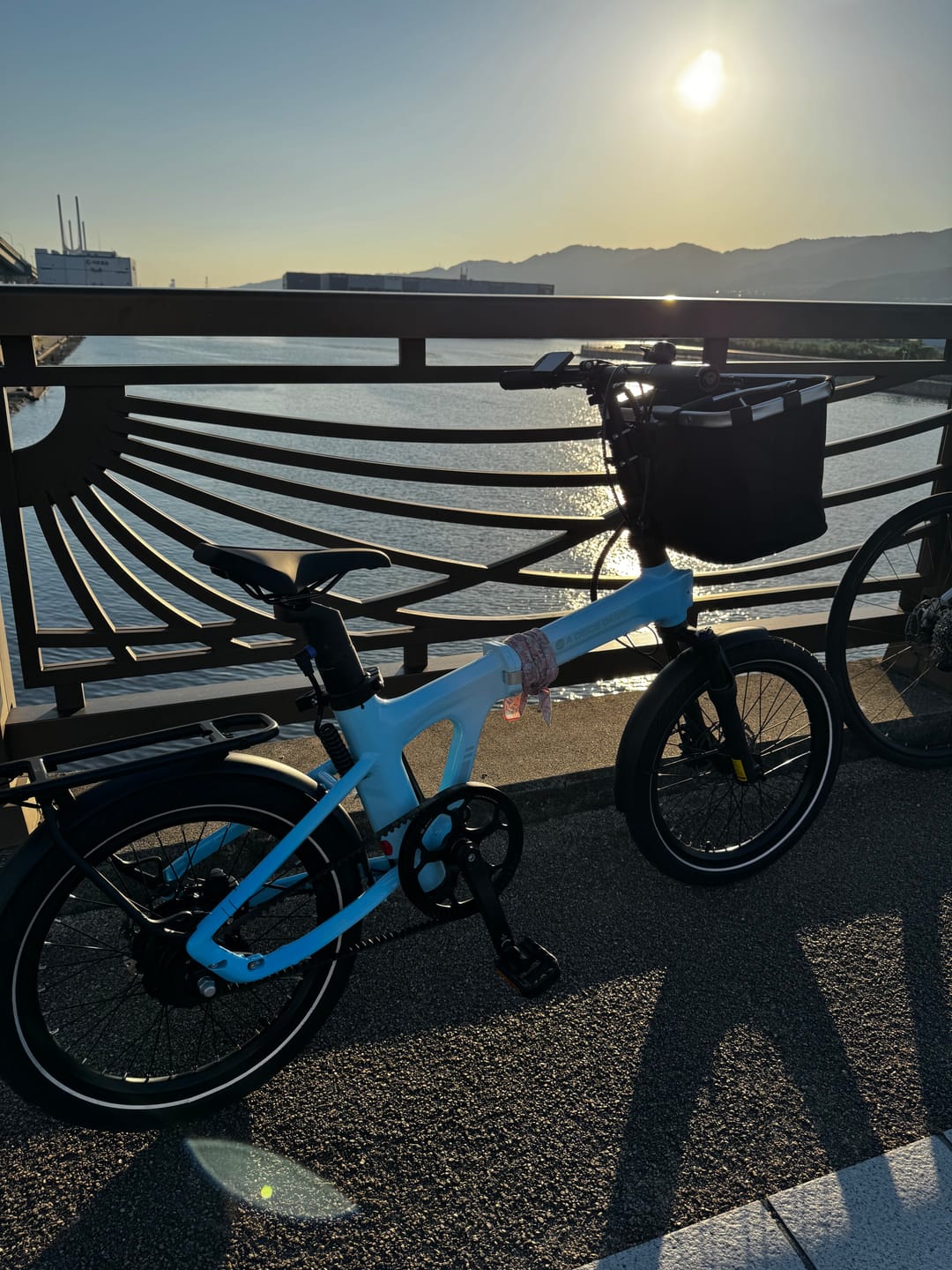 Customer photo review of 取り外し可能な折りたたみ式フロントバスケットバッグ【対応モデル：Air 20、Air 20 Pro、Air Carbon、 Air 20 Ultra】【海外直送 納品期間: 15～25日】