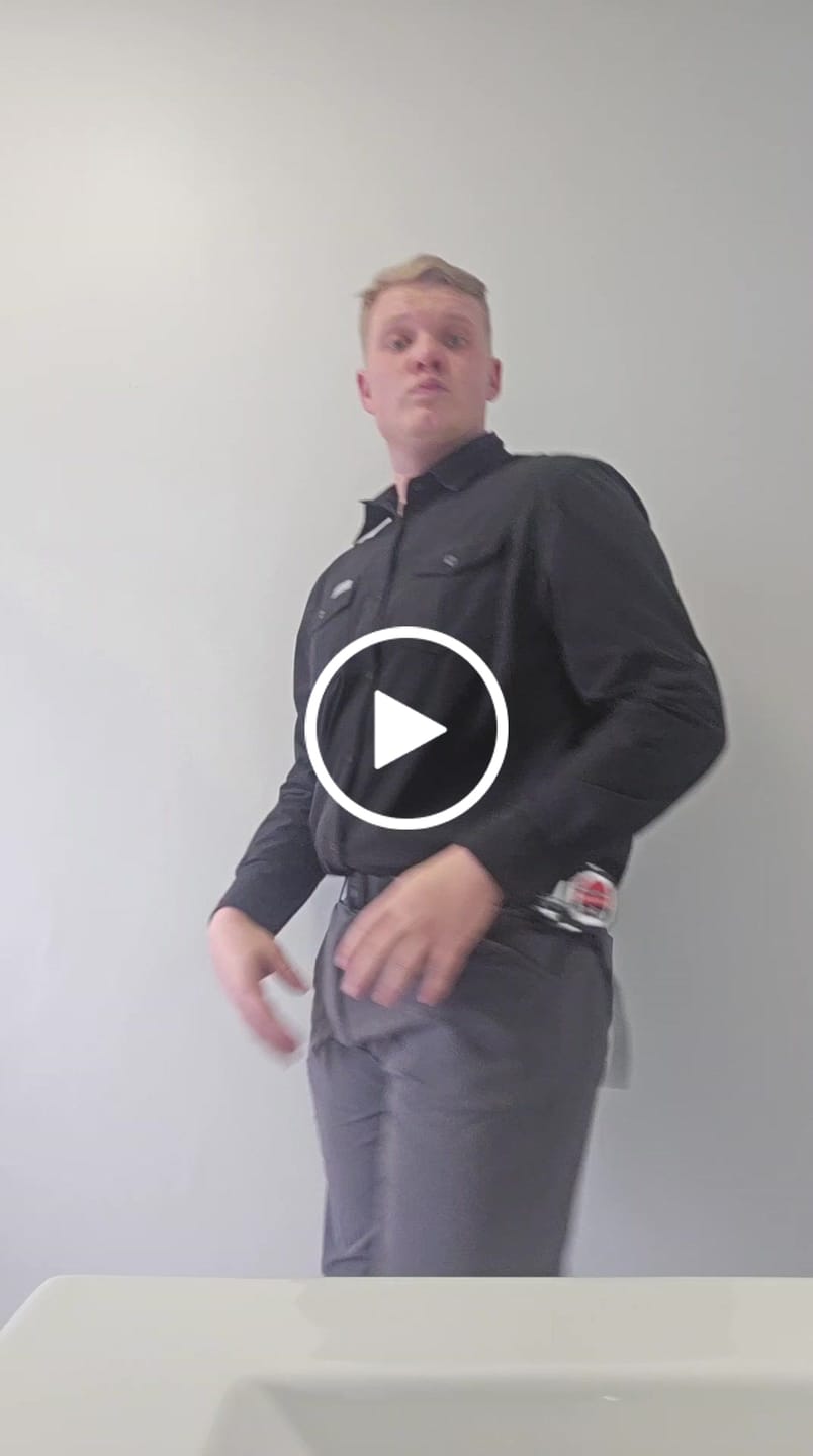 Customer video review of W.O.R.K Elasticated Belt Black