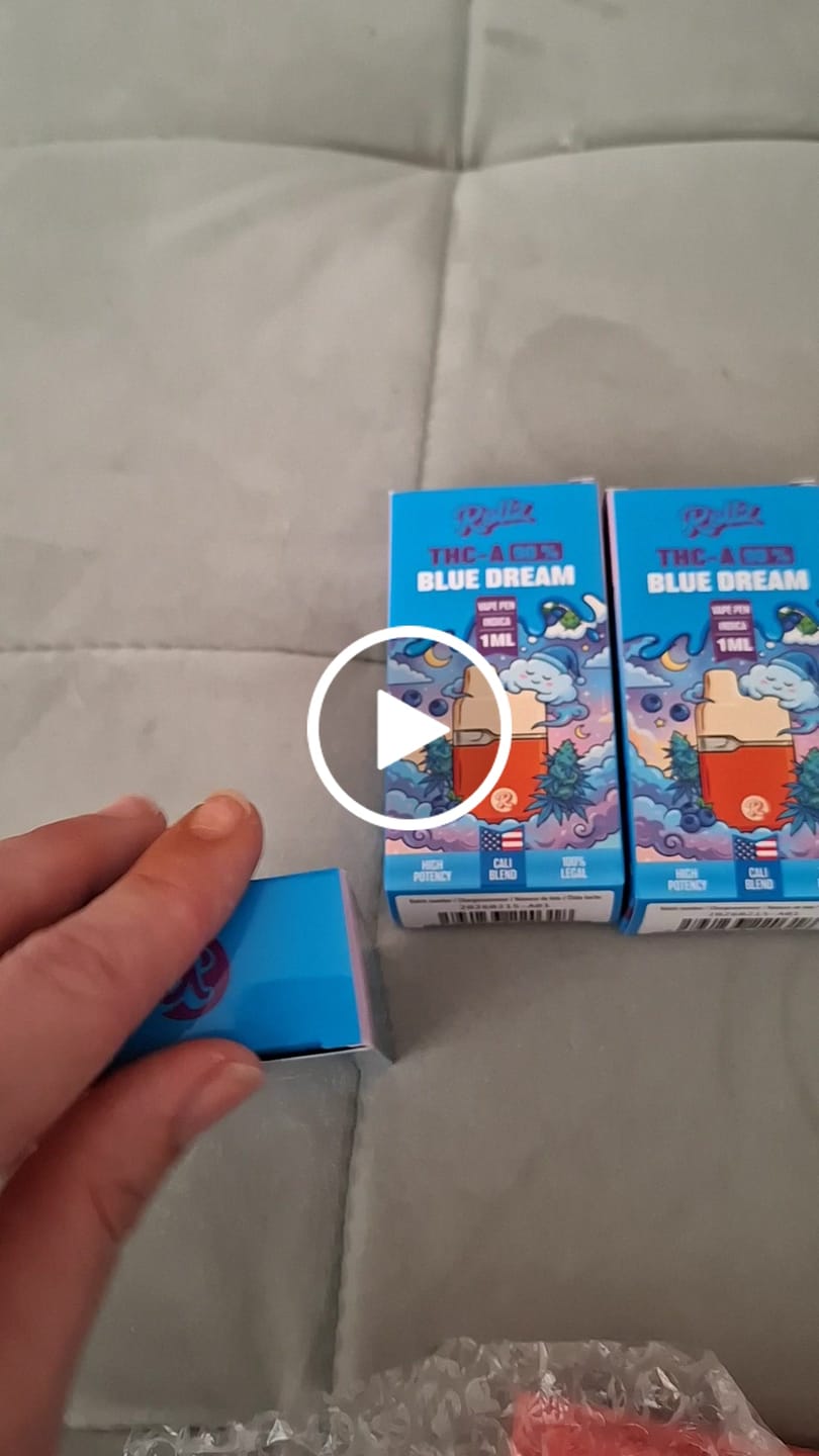 Customer video review of 1ML THCA VAPE
