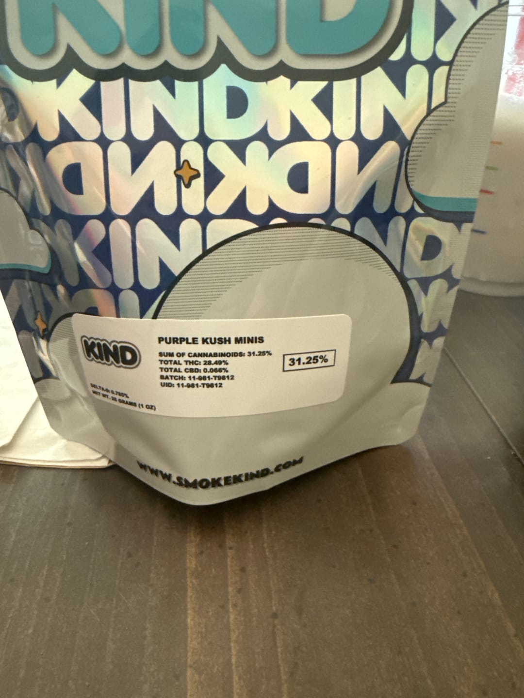 Customer photo review of Purple Kush - Minis - 28 Grams - Indica