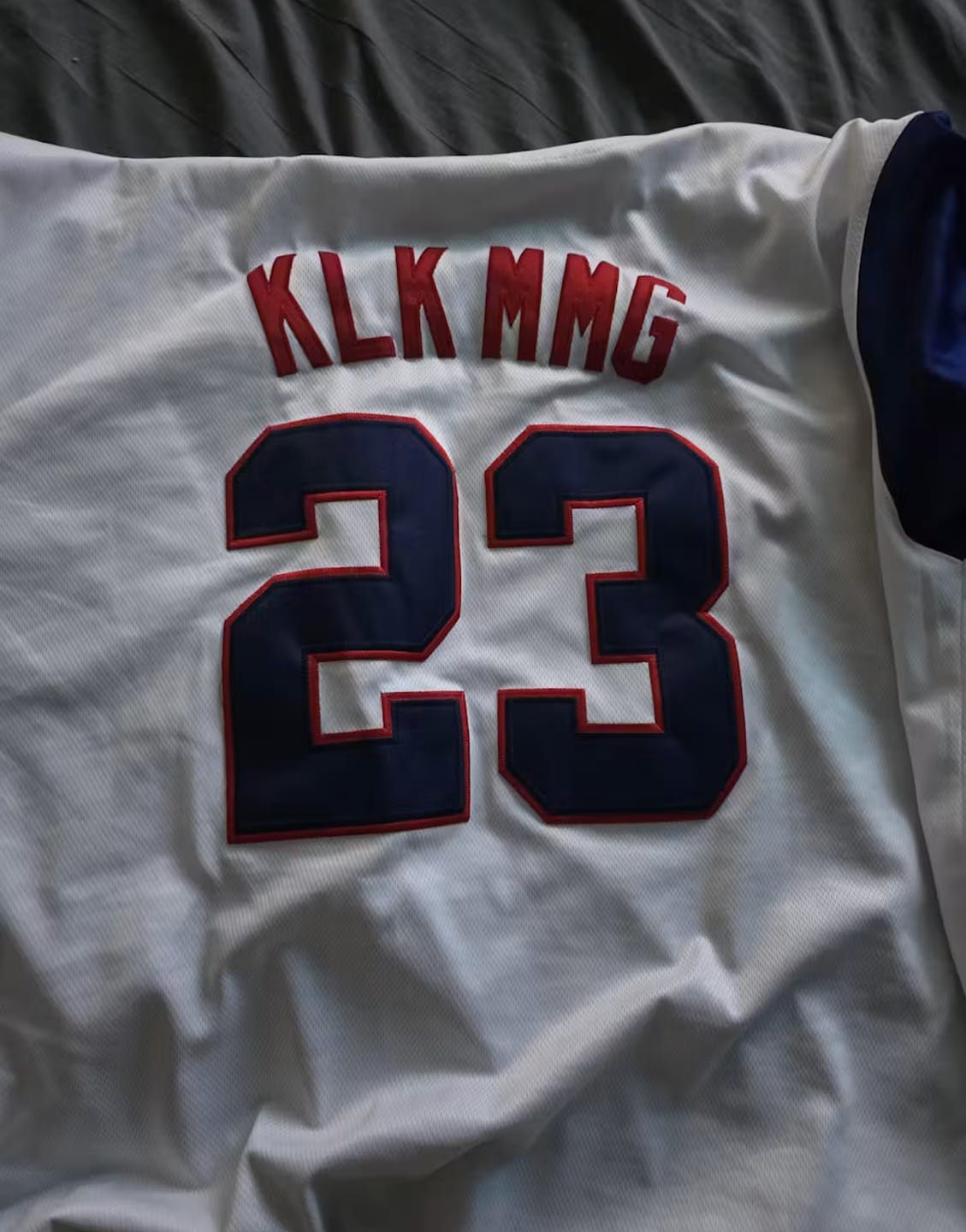 Customer photo review of Dominican Republic Heritage Custom Baseball Jersey