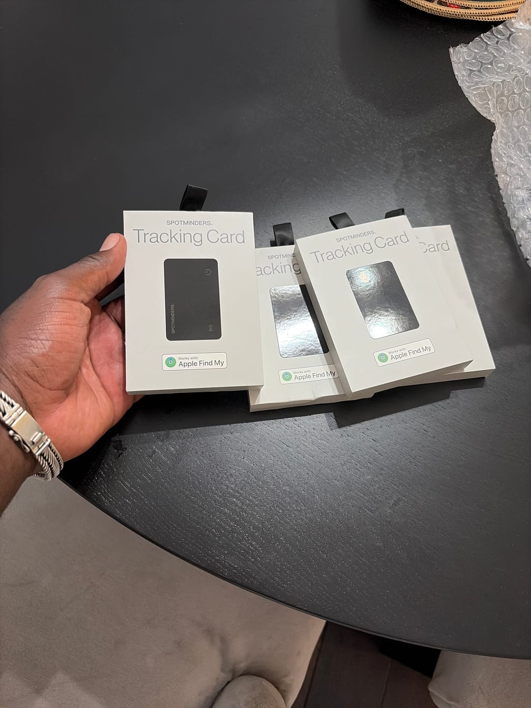 Customer photo review of Trackable Passport Cover