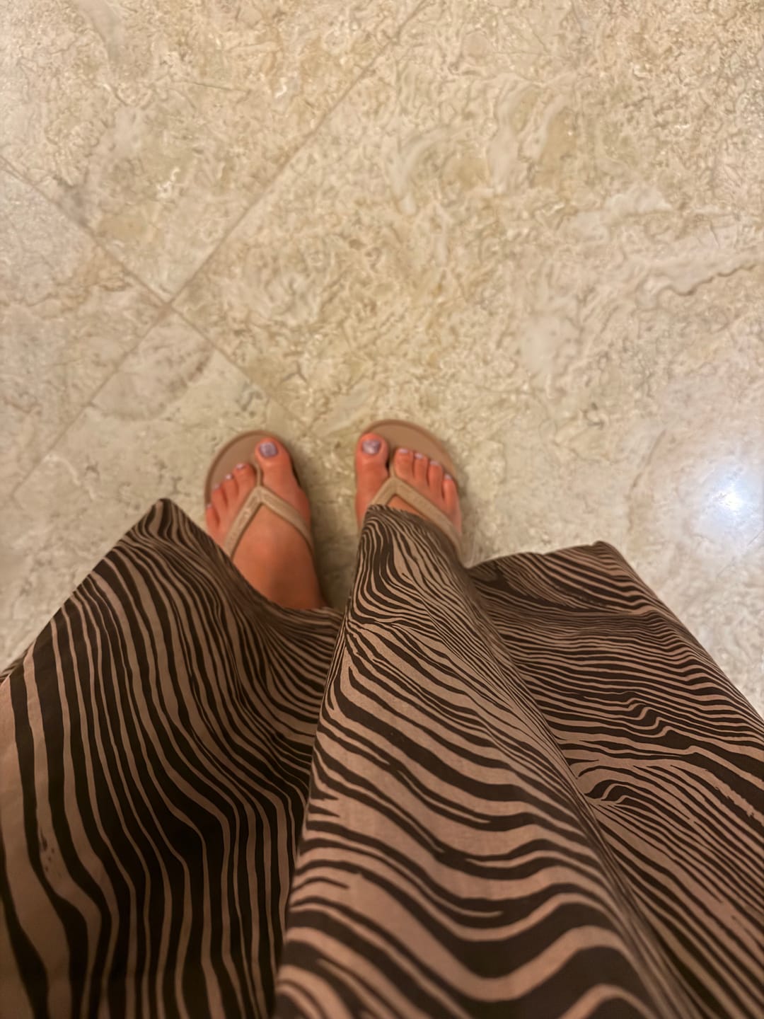 Customer photo review of Latte - Arch Support Flip Flops