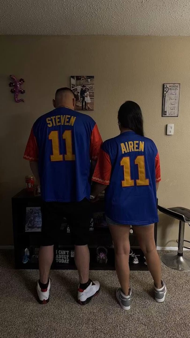 Customer photo review of Venezuela Heritage Custom Baseball Jersey