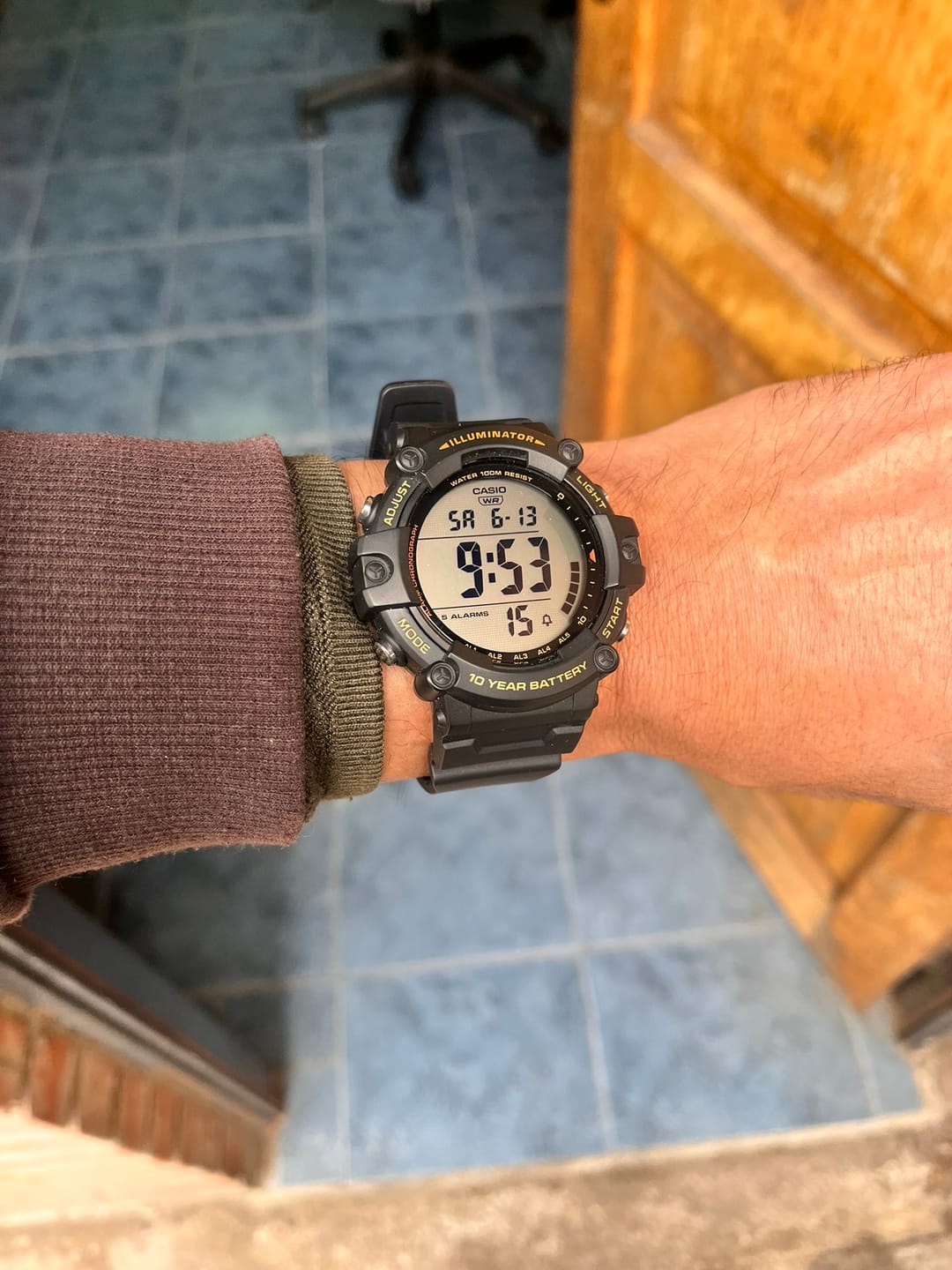 Customer photo review of Reloj Casio Vintage AE-1500WHX-1AVDF Negro