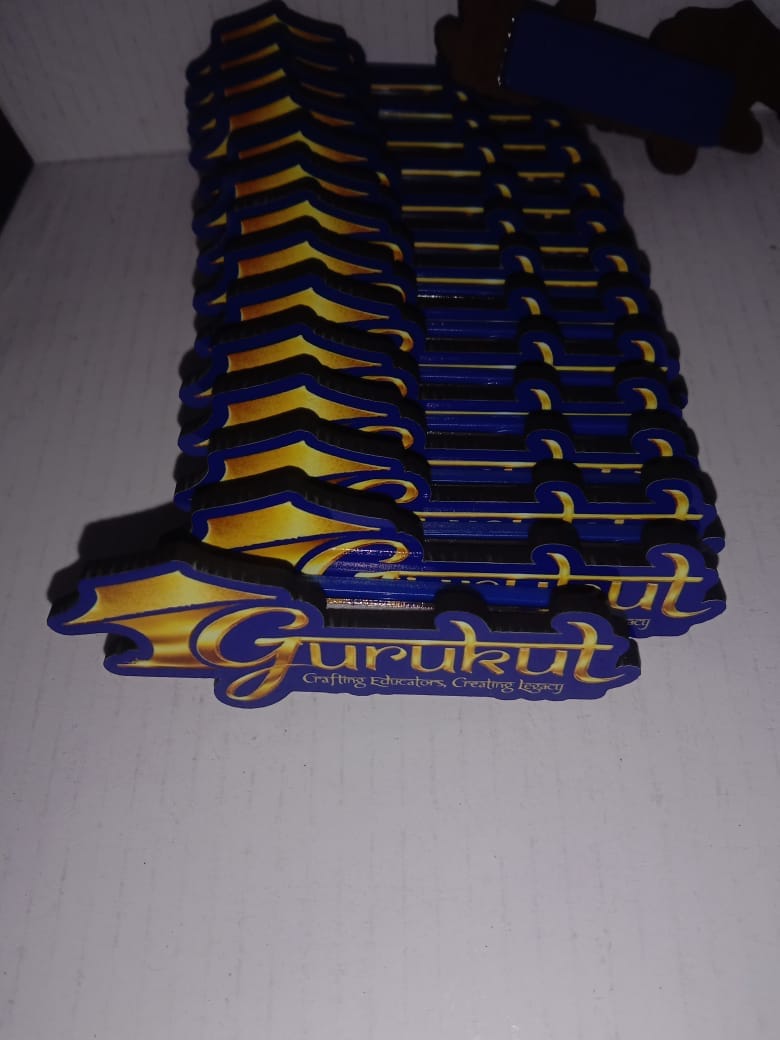 Customer photo review of Customized Magnetic Badge | Wear Your Brand | PrintMine.in