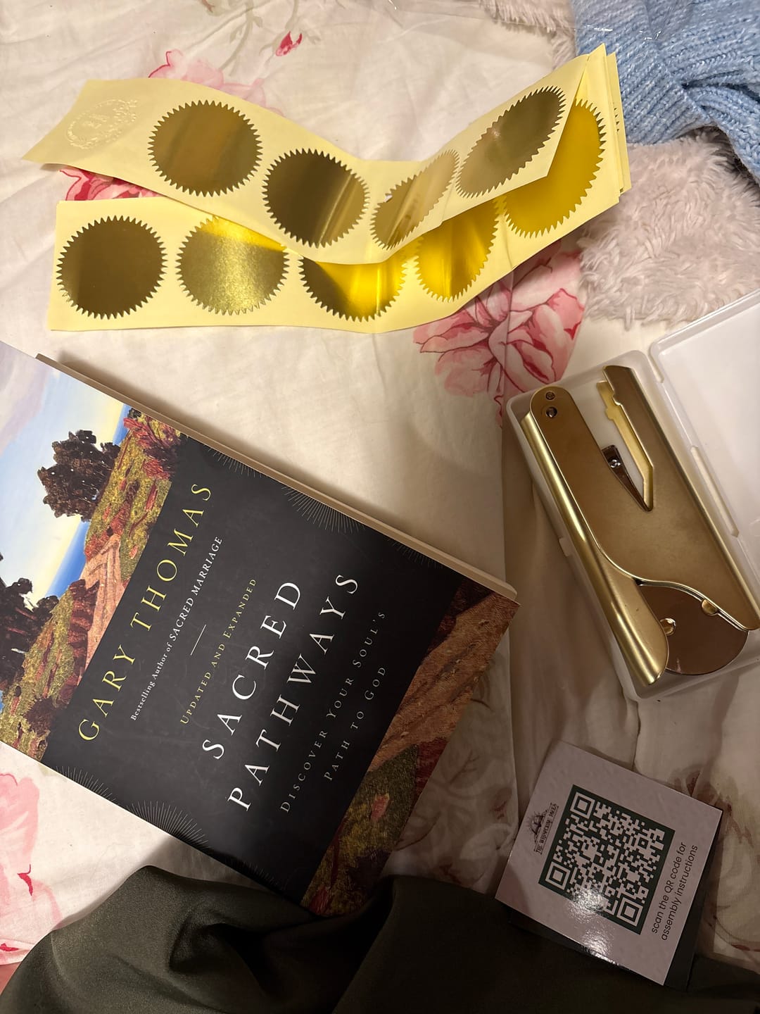 Customer photo review of Custom Book Embosser