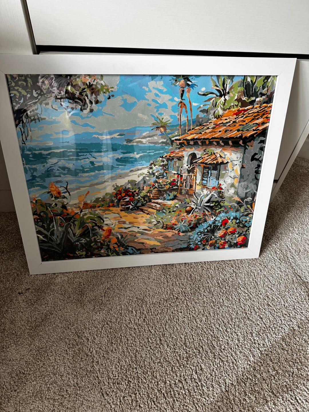 Customer photo review of Floral Seaside Cottage