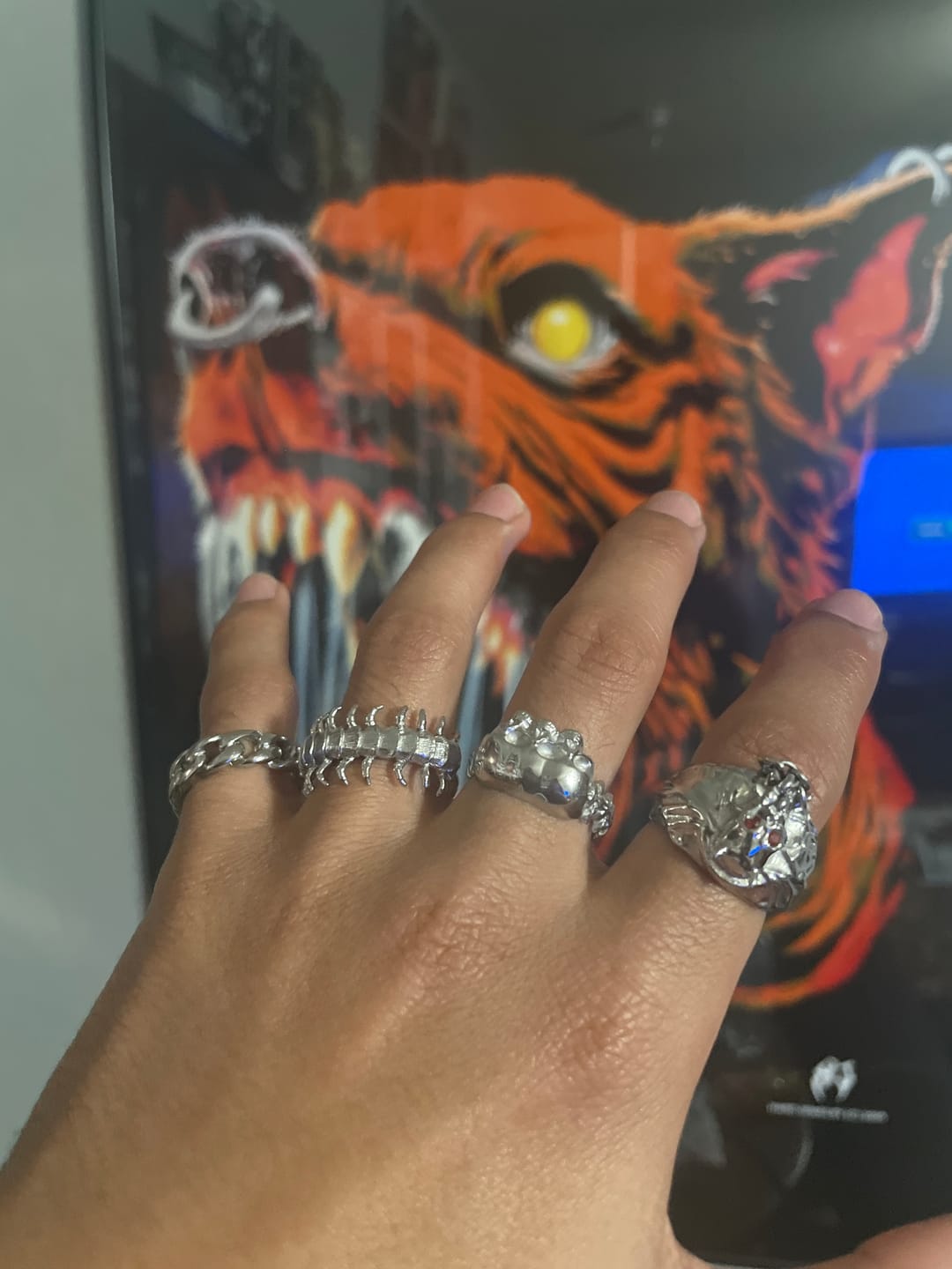 Customer photo review of TRIPLE THREAT RING