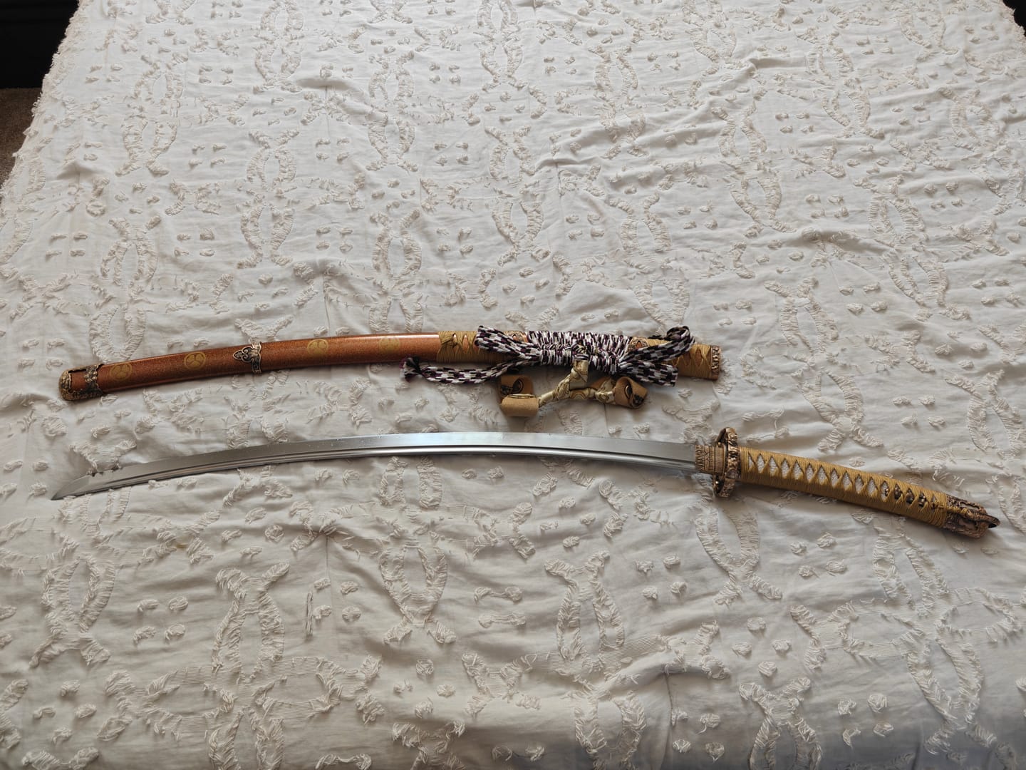 Customer photo review of The Hibana Spring Steel Tachi