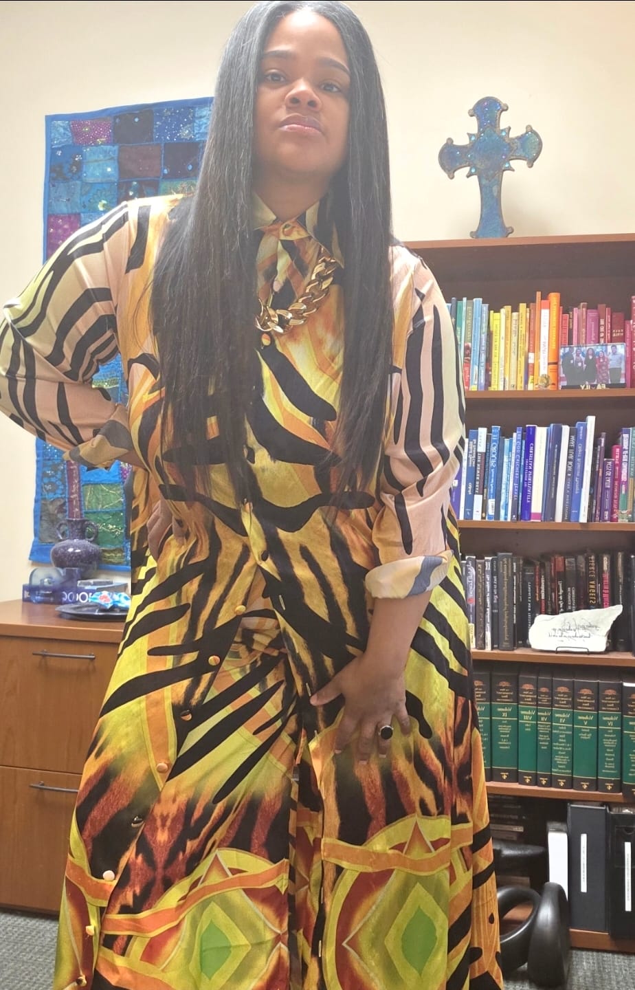 Customer photo review of Sahara Shirt Dress