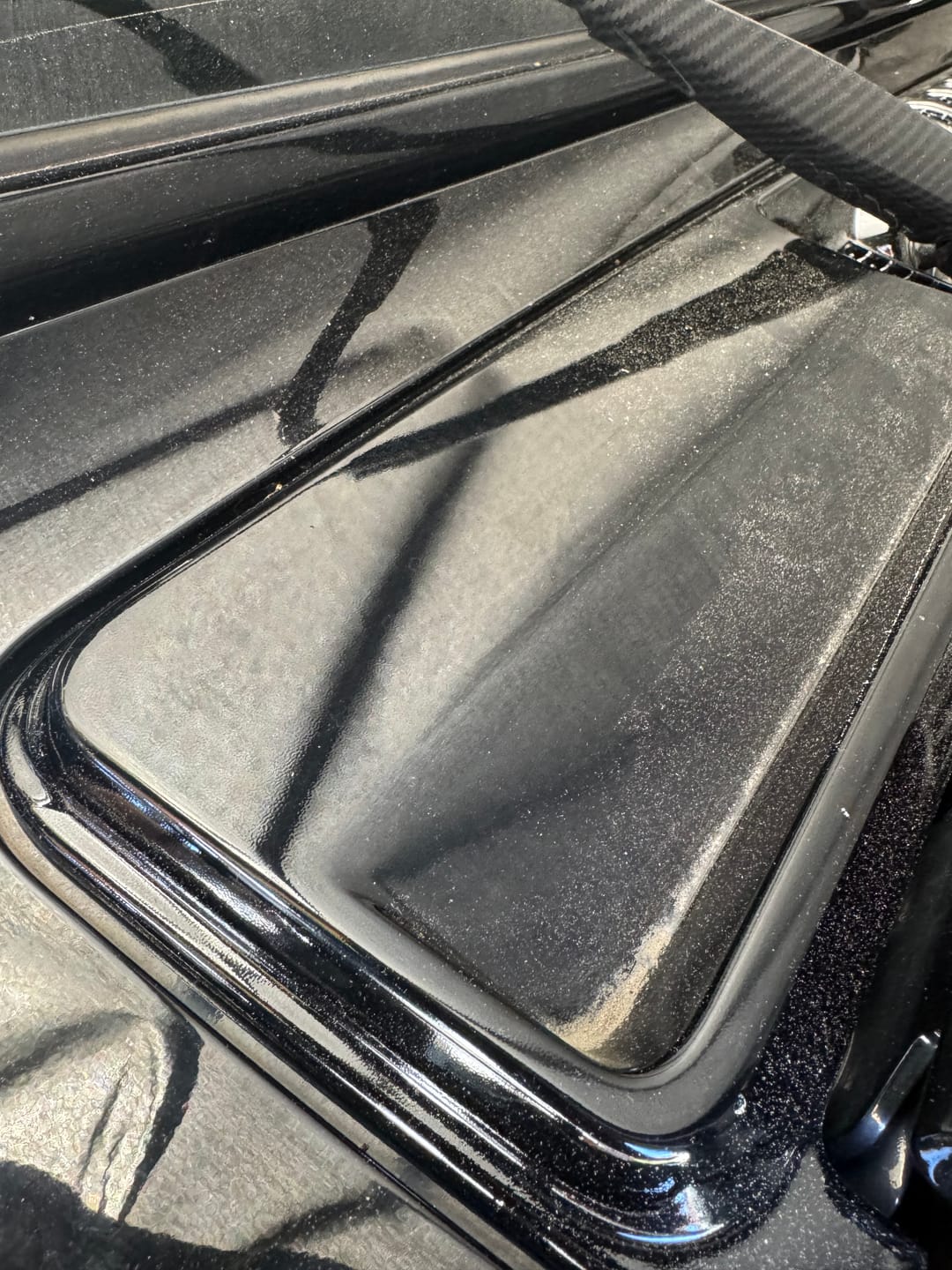 Customer photo review of OEM Cowl Wiper Panel Color Matched  JL JT 2018+  (14+Lead Time)