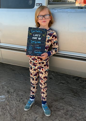 Customer photo review of FOJ Two-Piece Long Sleeve Jammies