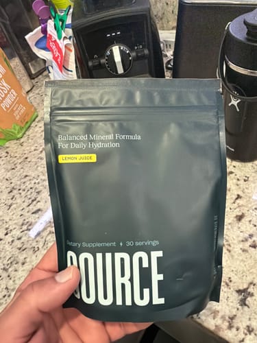 Customer photo review of Essential Mineral Mix Lemon