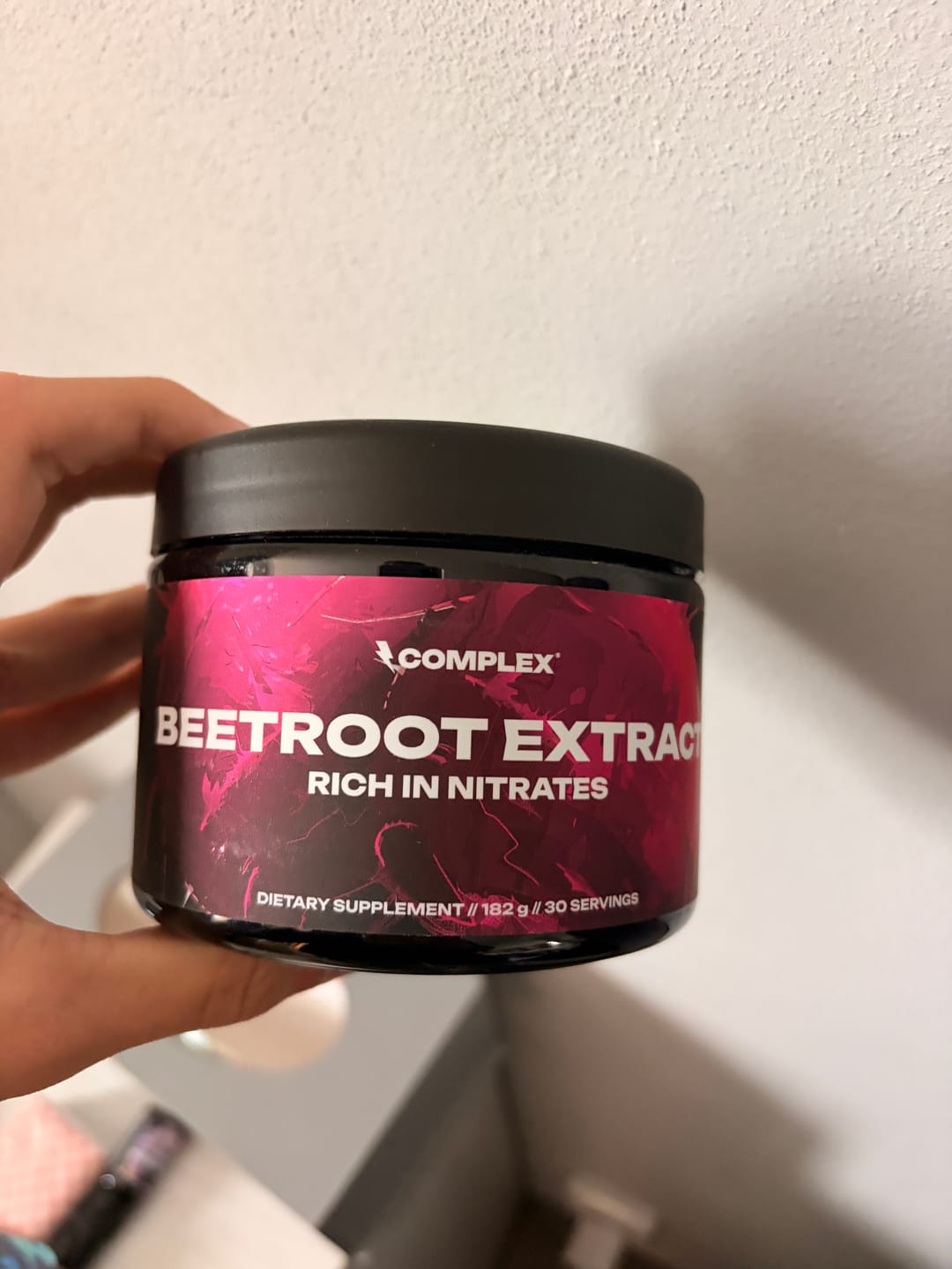 Customer photo review of Beetroot Extract