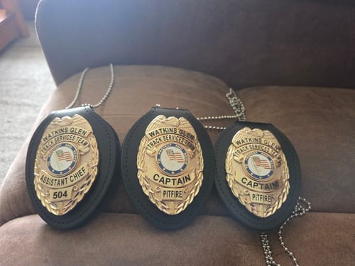 Customer photo review of Customizable Badge BA06