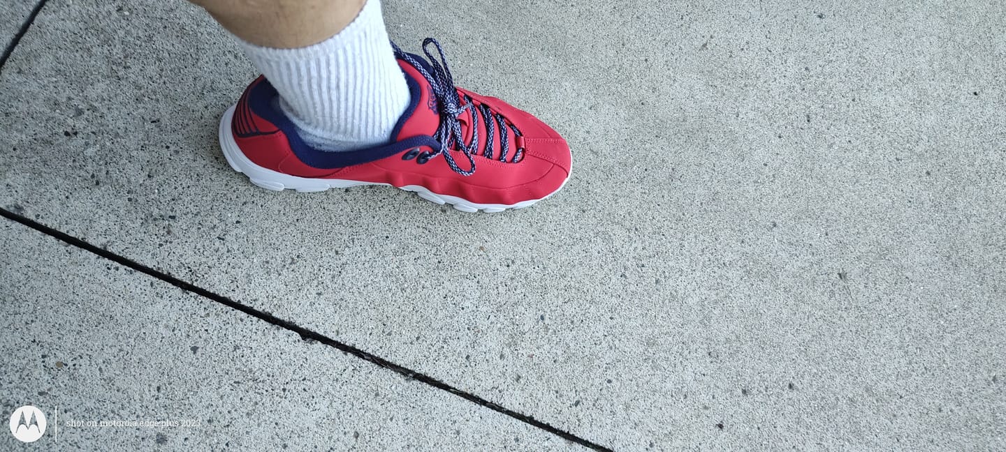 Customer photo review of 03426-622-M | ST329 CMF | MARS RED/NAVAL ACADEMY/WHITE