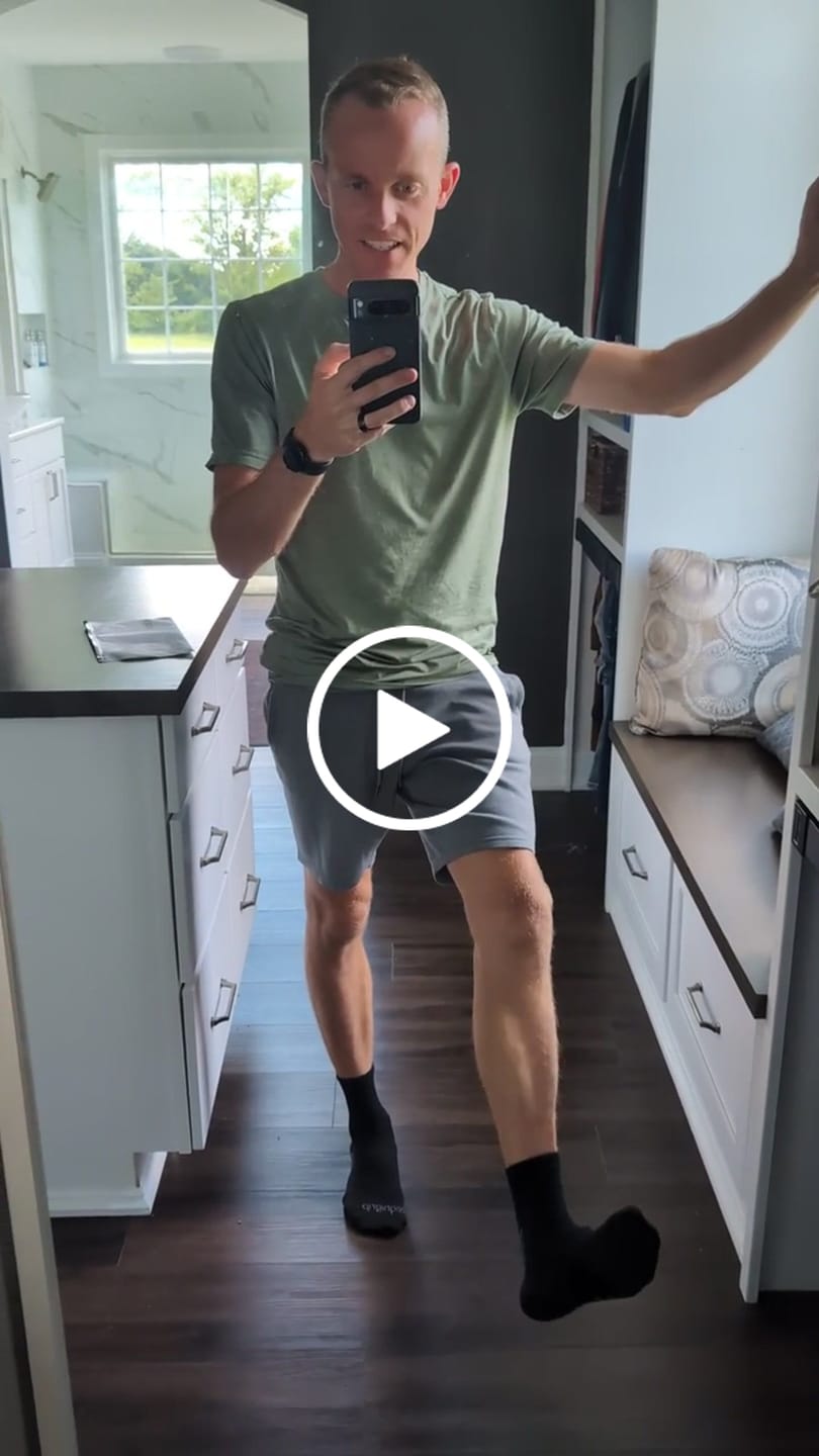 Customer video review of Teqnigrip Crew Sock