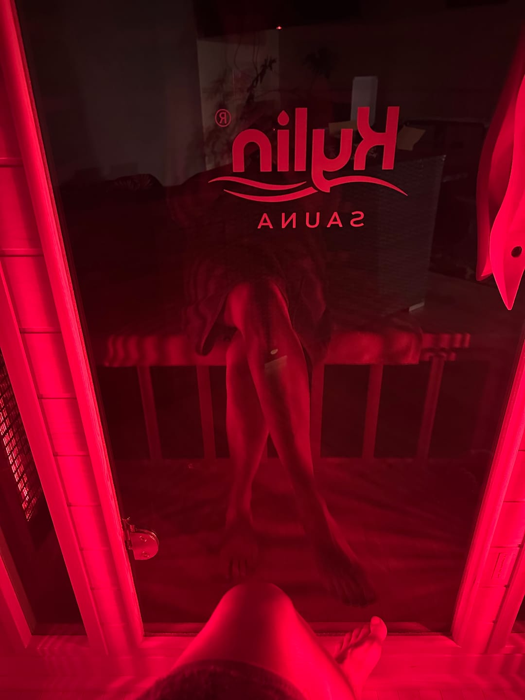 Customer photo review of Kylin Full Spectrum Low EMF Carbon Far Infrared Sauna 2 people - K8200 FS