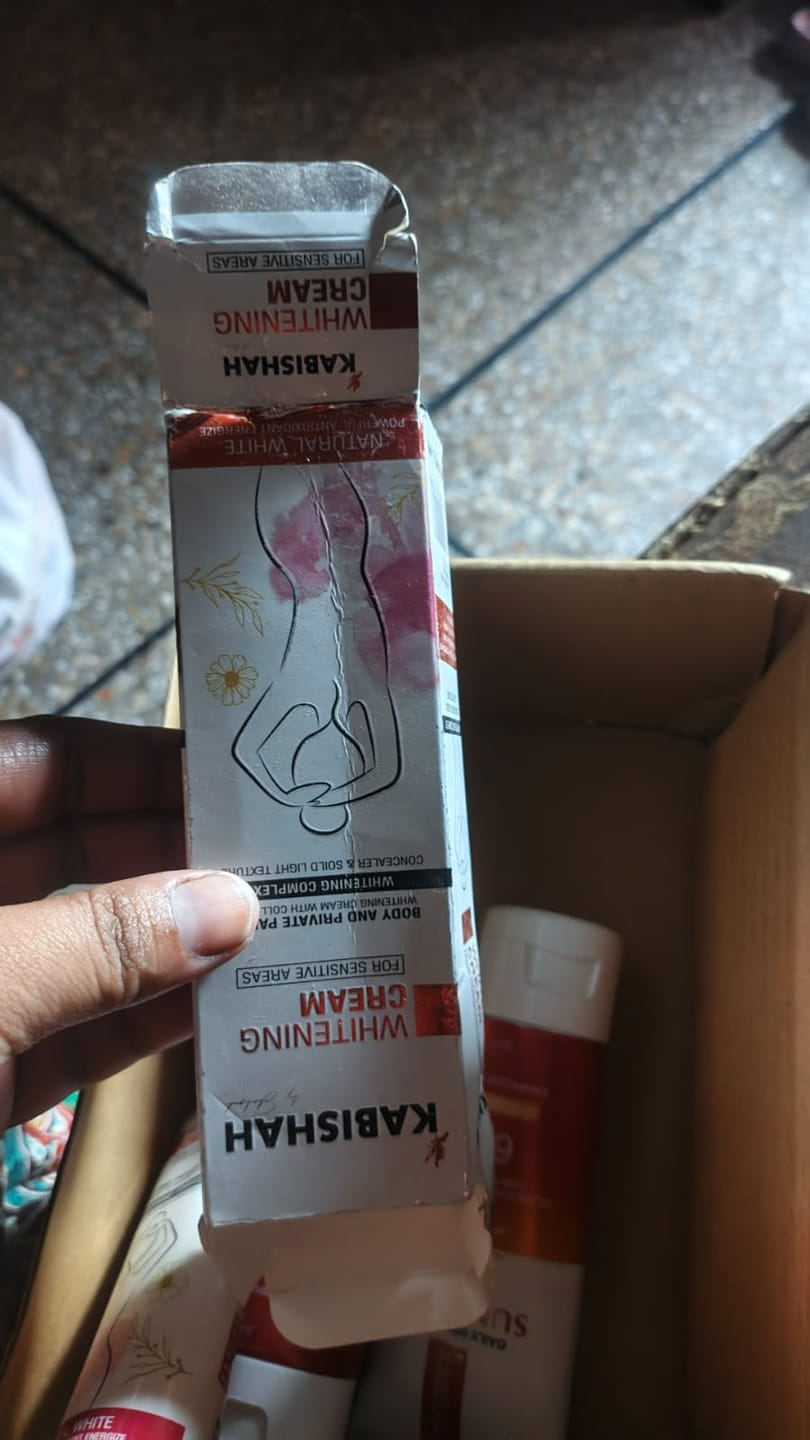 Customer photo review of Pigmentation Bundle: Face Wash & Melasma Cream Duo