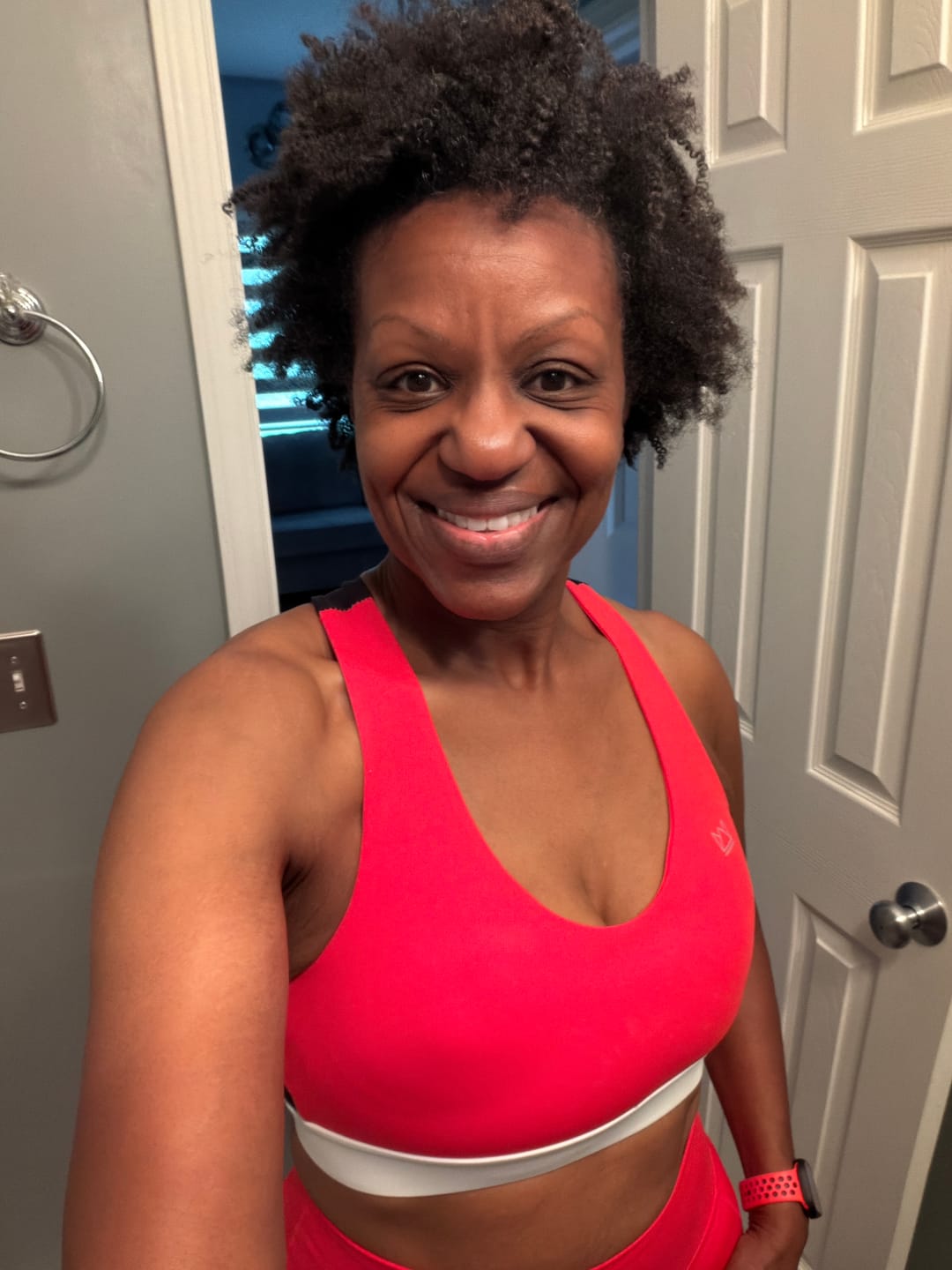 Customer photo review of BOLD Criss-Cross Sports Bra