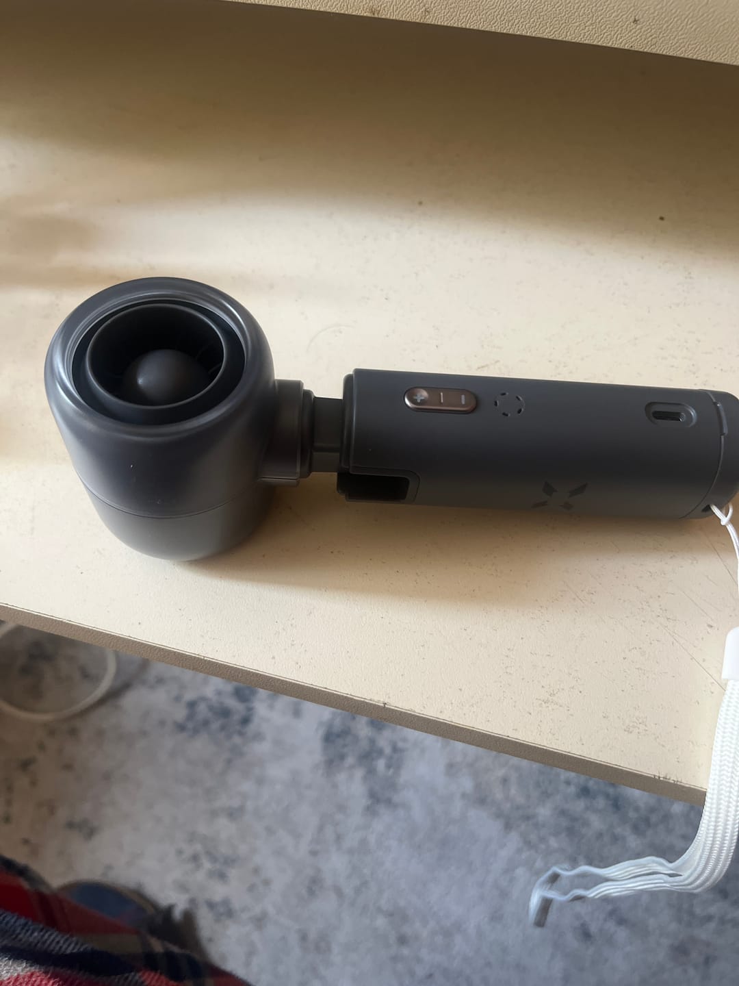 Customer photo review of El Fanı | Taşınabilir, 14000 RPM, 7 Saat Şarjlı, 5 Kademe, Mini Vantilatör, (X6101)
