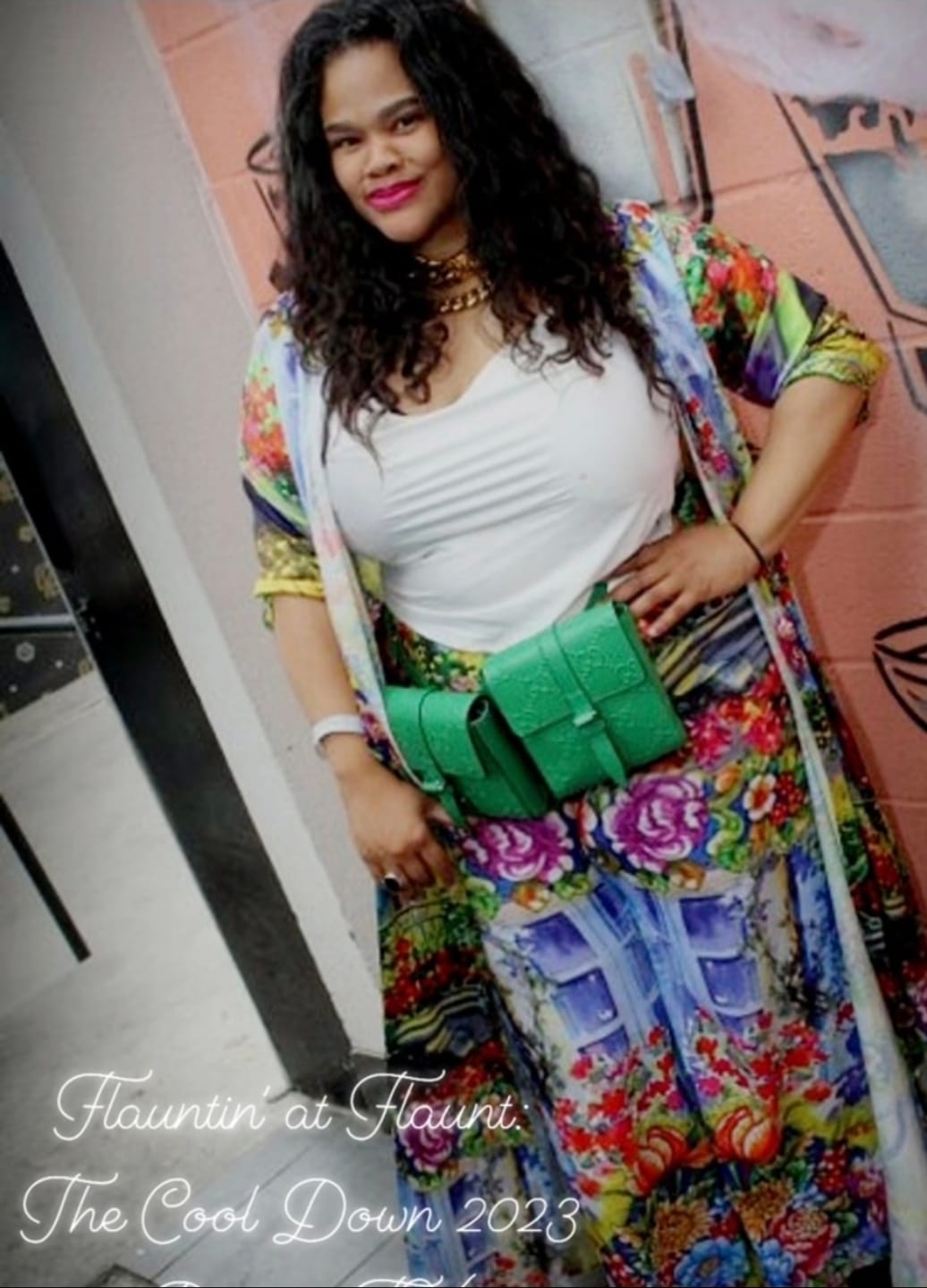 Customer photo review of Sicily Print Shirt Dress