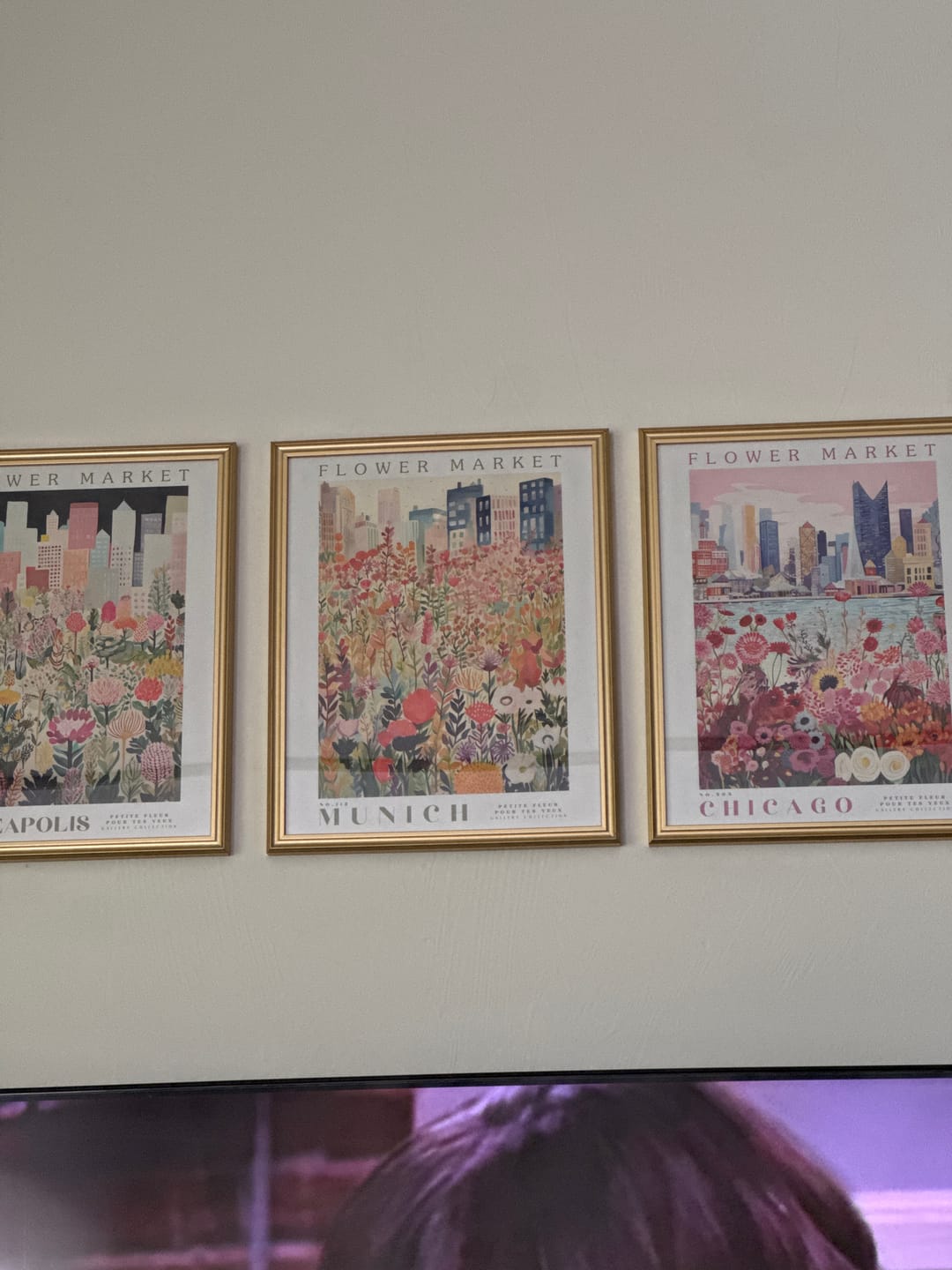 Customer photo review of Munich Flower Poster