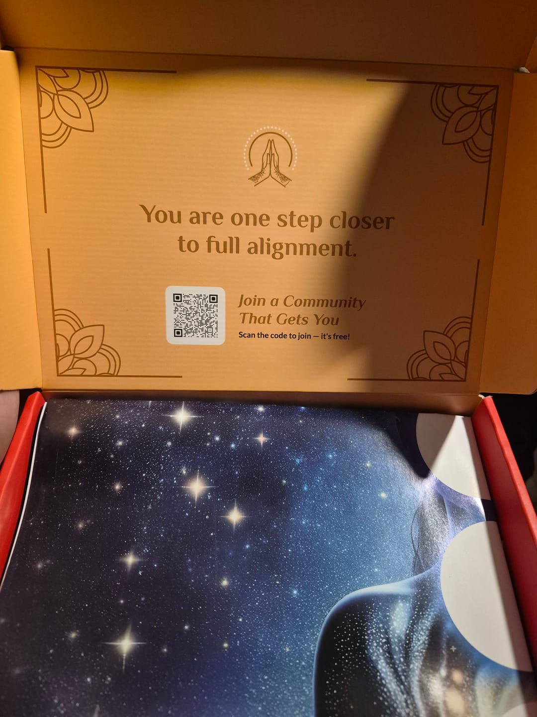 Customer photo review of Chakra Subscription Box
