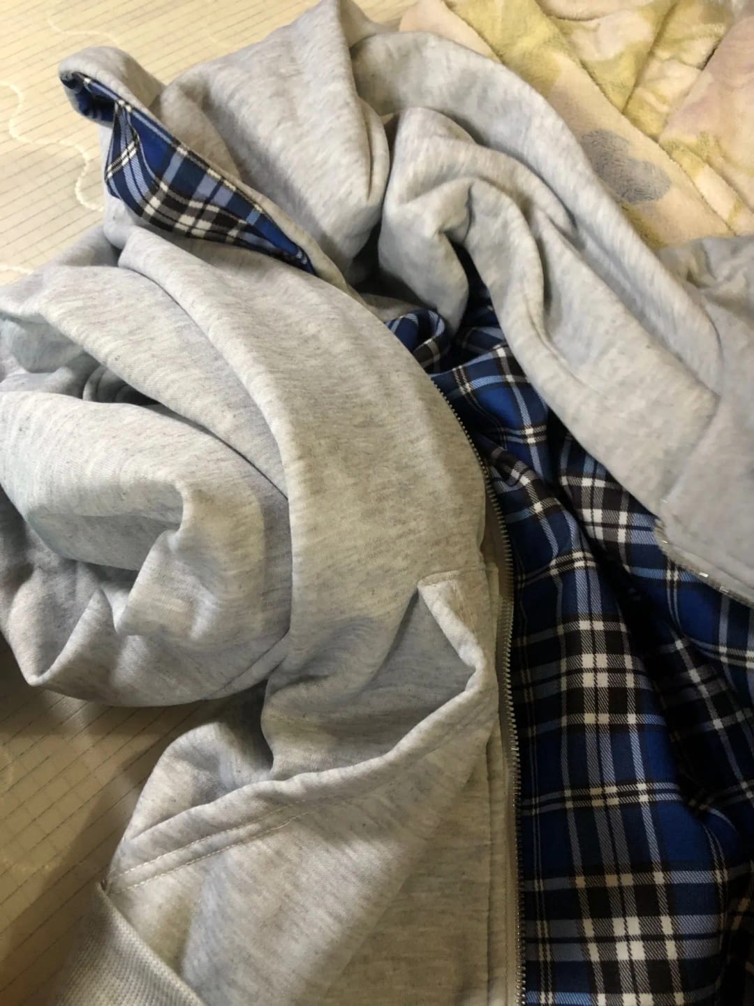 Customer photo review of HOODIES - REVERSIBLE FLANNEL