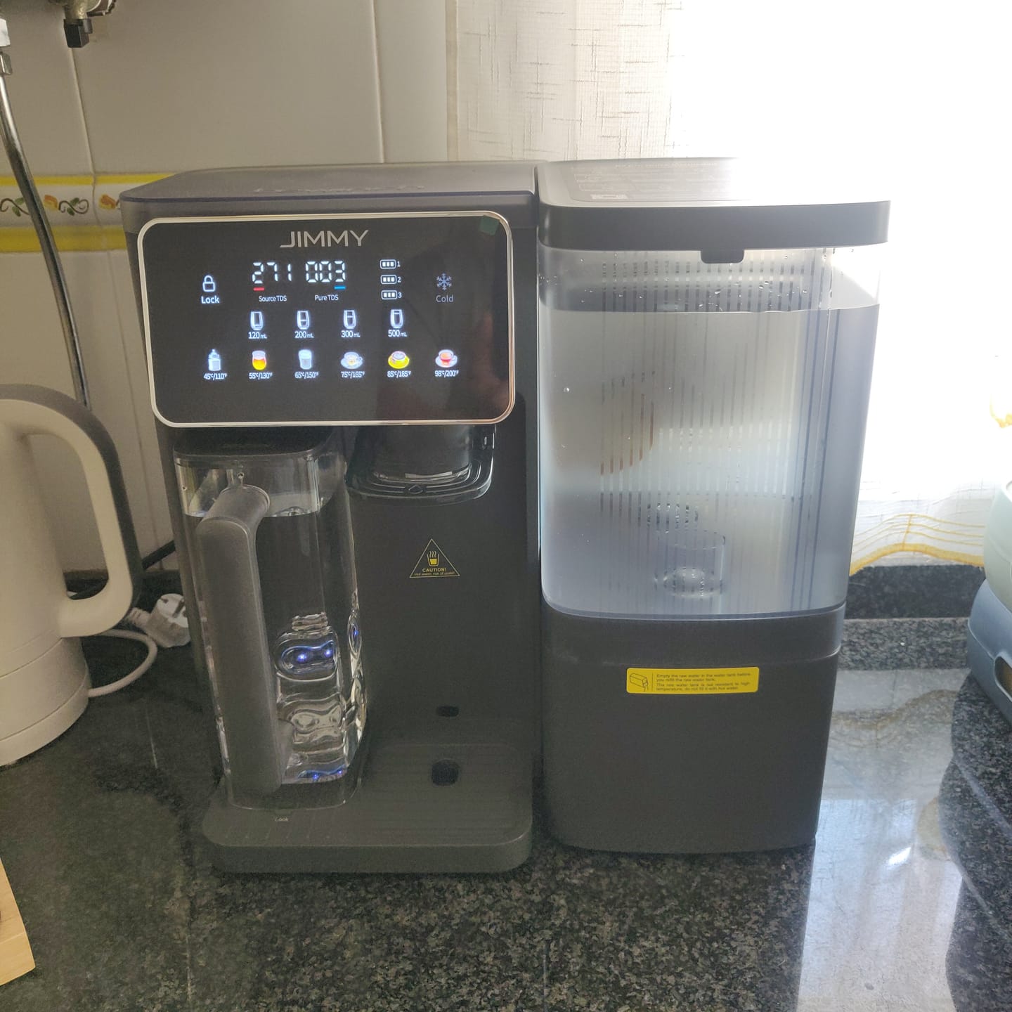Customer photo review of R9 Pro Smart Countertop Reverse Osmosis Water Purifier