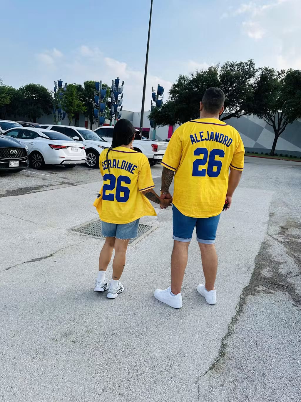 Customer photo review of Colombia Heritage Custom Baseball Jersey