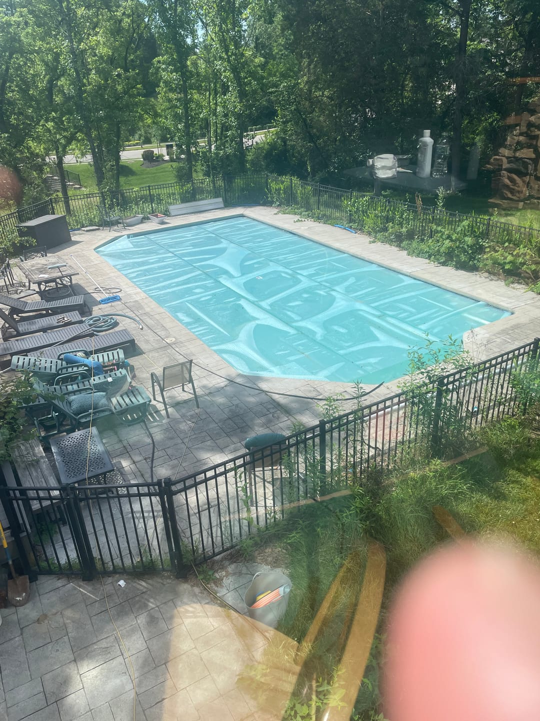 Customer photo review of GeoBubble Sol+Guard™ High Performance Pool Cover